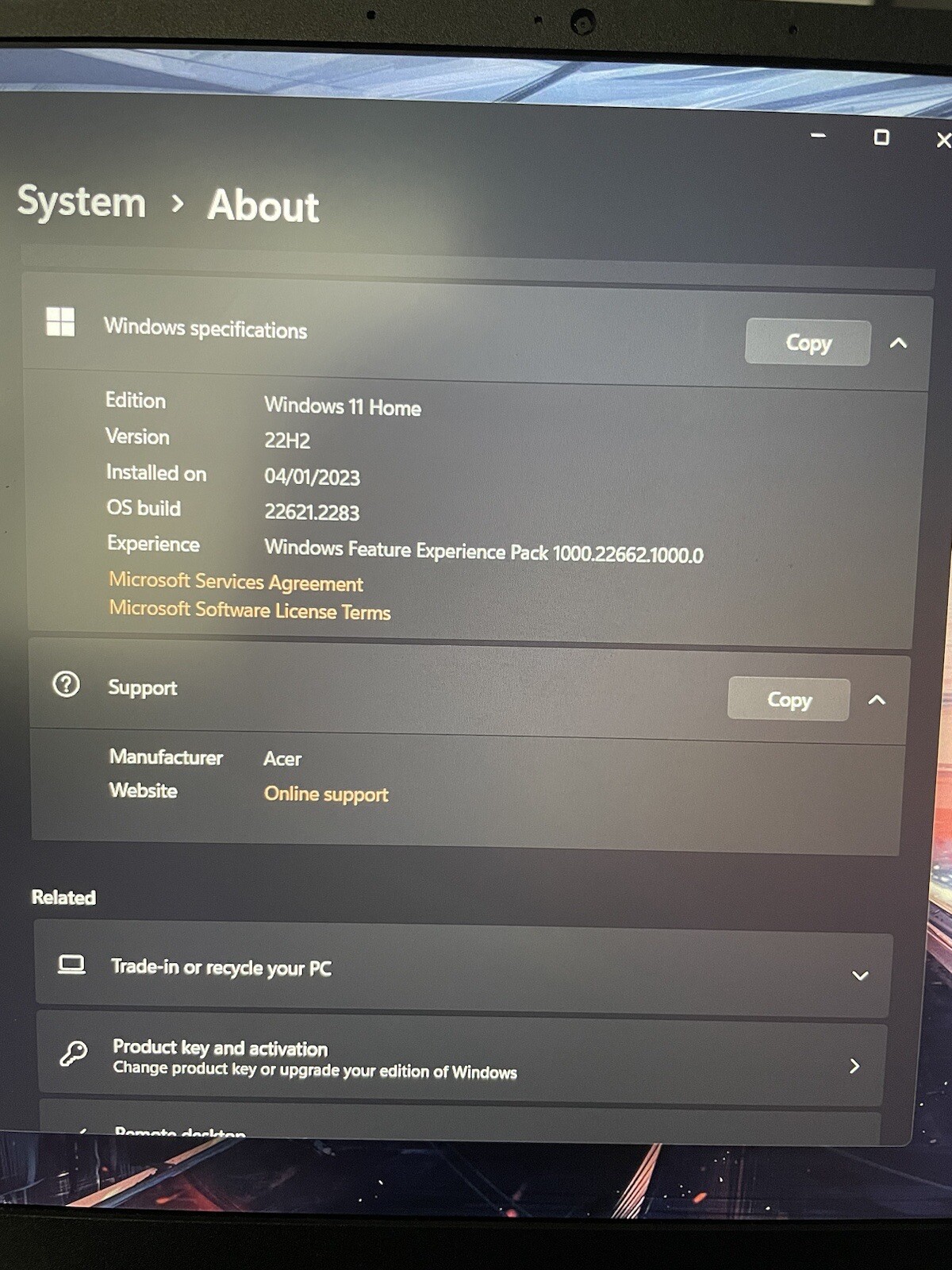Acer- Nitro 5 -15.6” FHD Gaming Laptop- Intel Core i5 – NVIDIA GeForce Rtx 3050