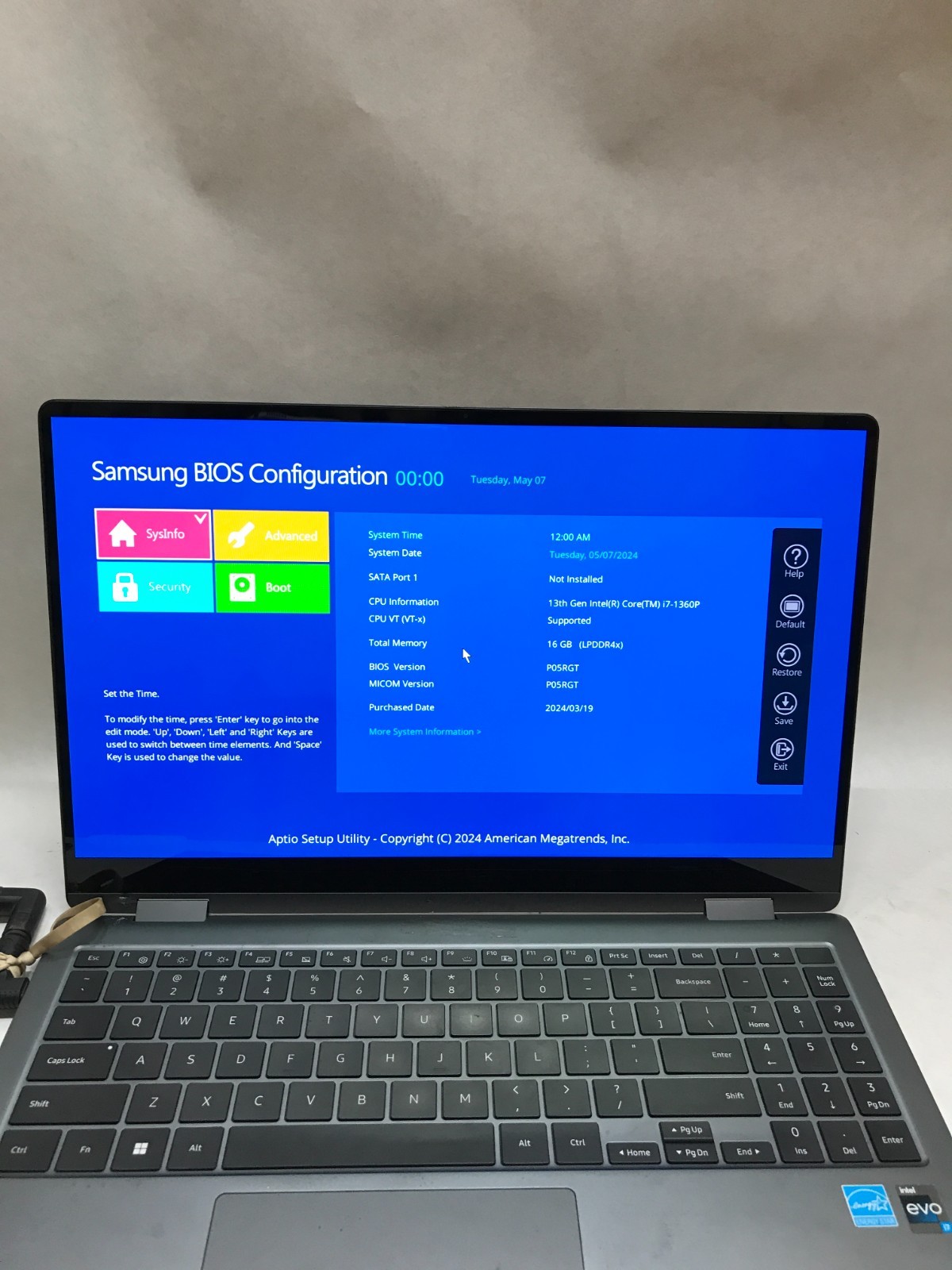 Samsung Galaxy Book3 360 NP750QPG 15″ Intel Core i7-1360P 16GB RAM Cracked! – DW