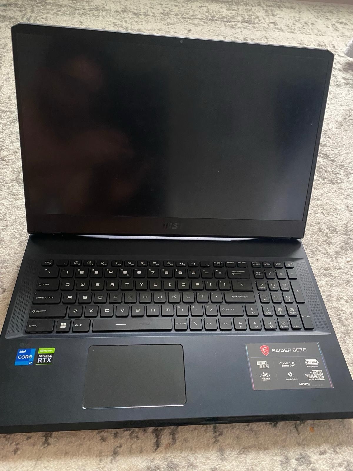 Gaming Laptop – MSI Raider GE76