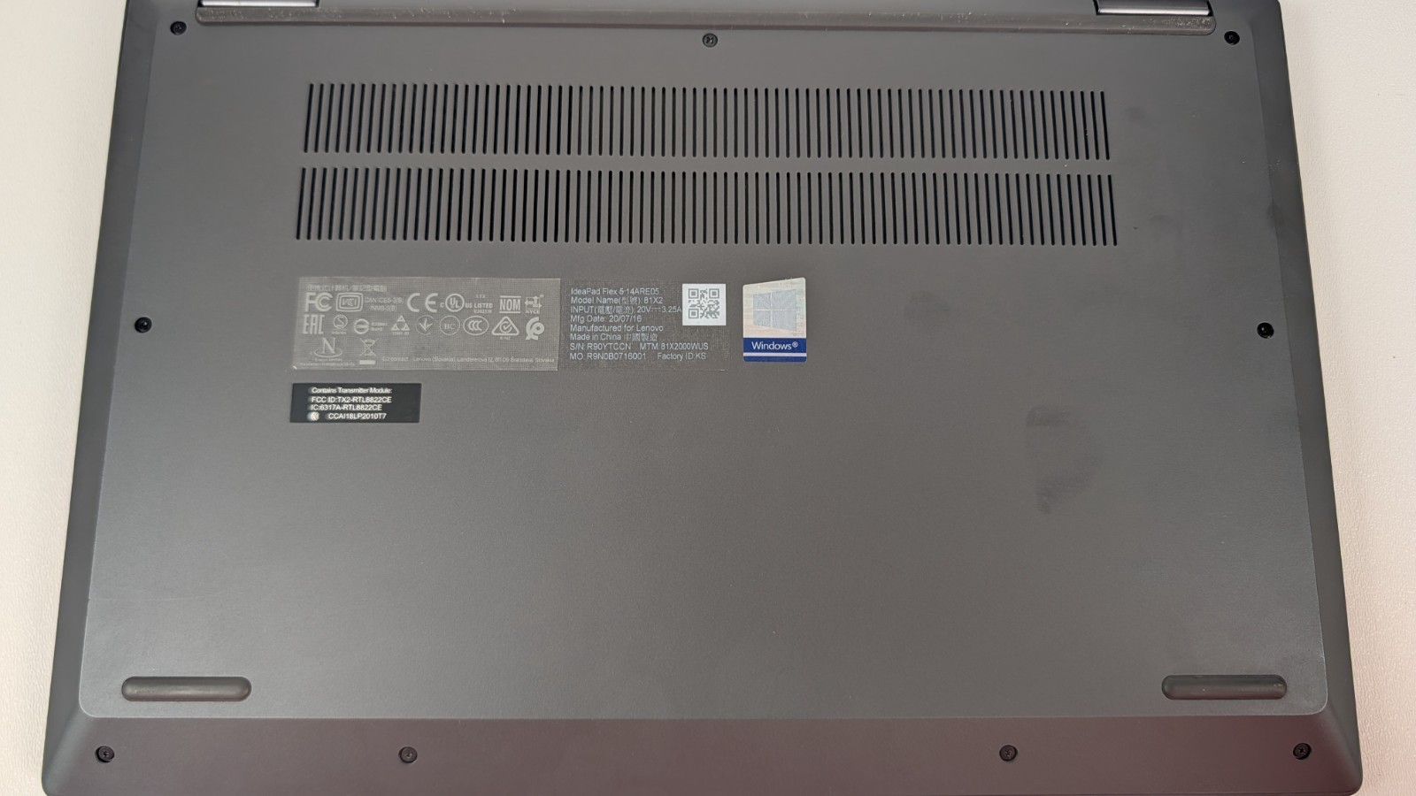 Lenovo IdeaPad Flex 5 81X2 14.0 Ryzen 5 4500U 2.8GHz 8GB RAM 512GB SSD