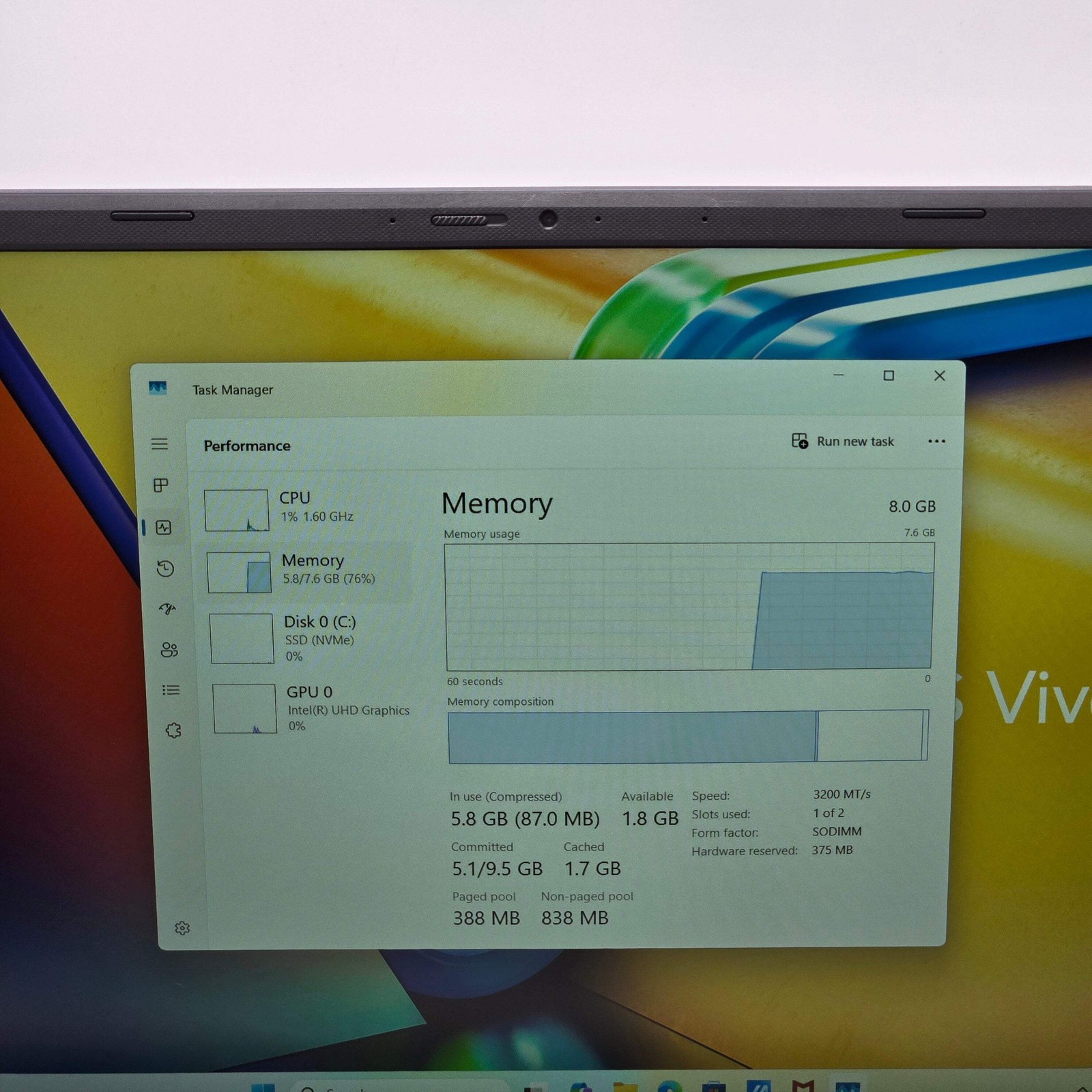 Asus VivoBook F1504V 15-inch Core i3 13th Gen 8GB RAM 512GB – Used w/ Charger