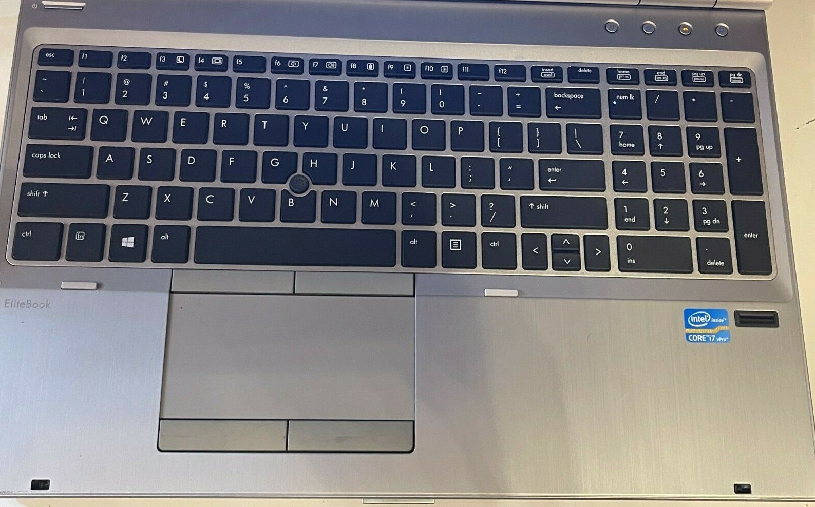 HP ELITEBOOK 8570P, CORE i7-3520M, 256GB SSD, 8GB DDR3, BT, WIN10 (ACTIVATED)