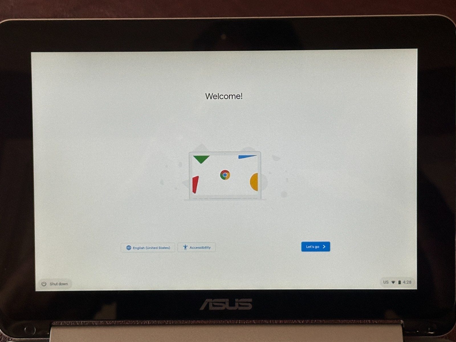 ASUS Chromebook Flip C100PA 10” Touch 1.8GHz 4GB 16GB w/ Charger – Excellent
