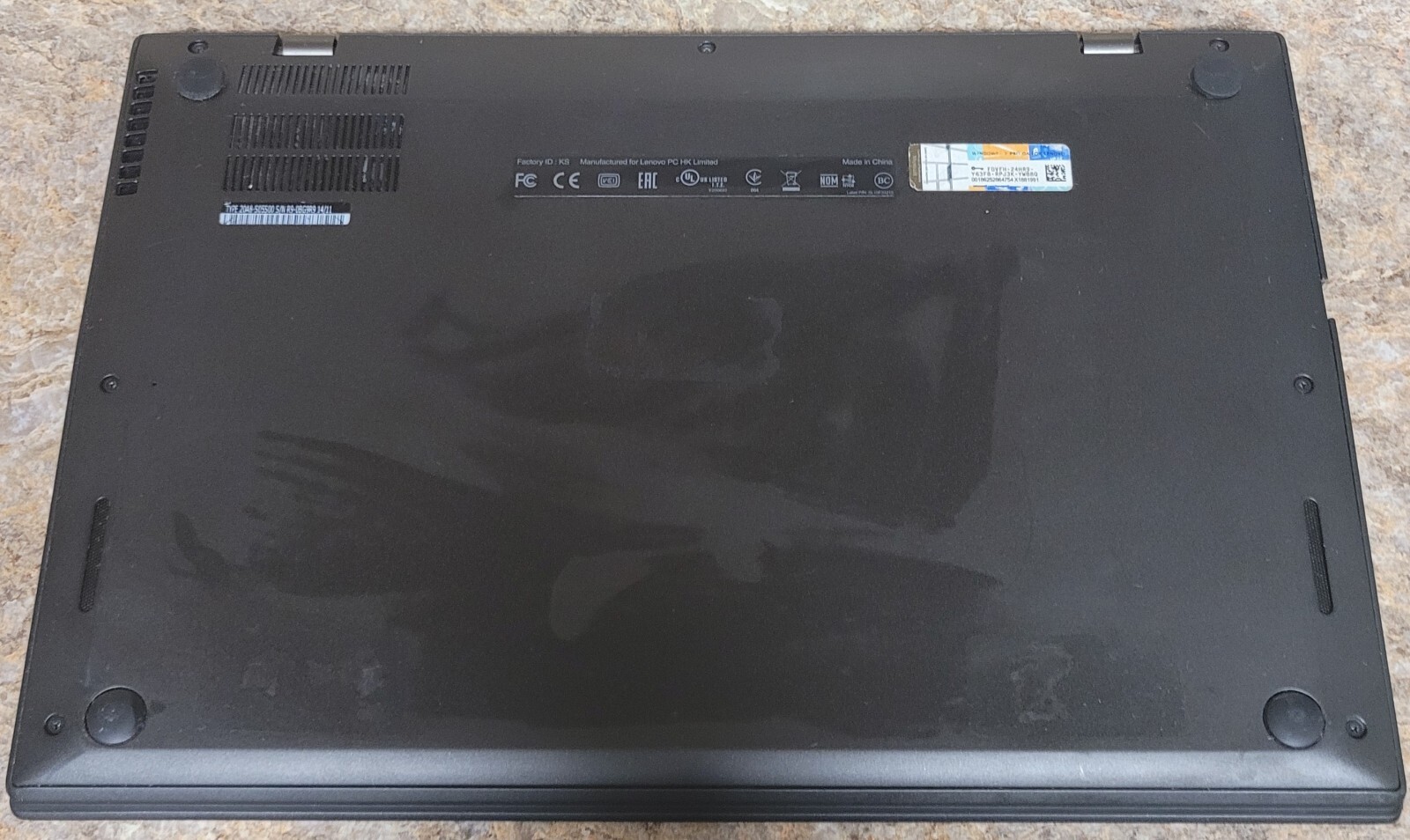 Lenovo Thinkpad X1 Carbon Core I5-4300U 1.9GHz 8GB 256GB**NO OS.