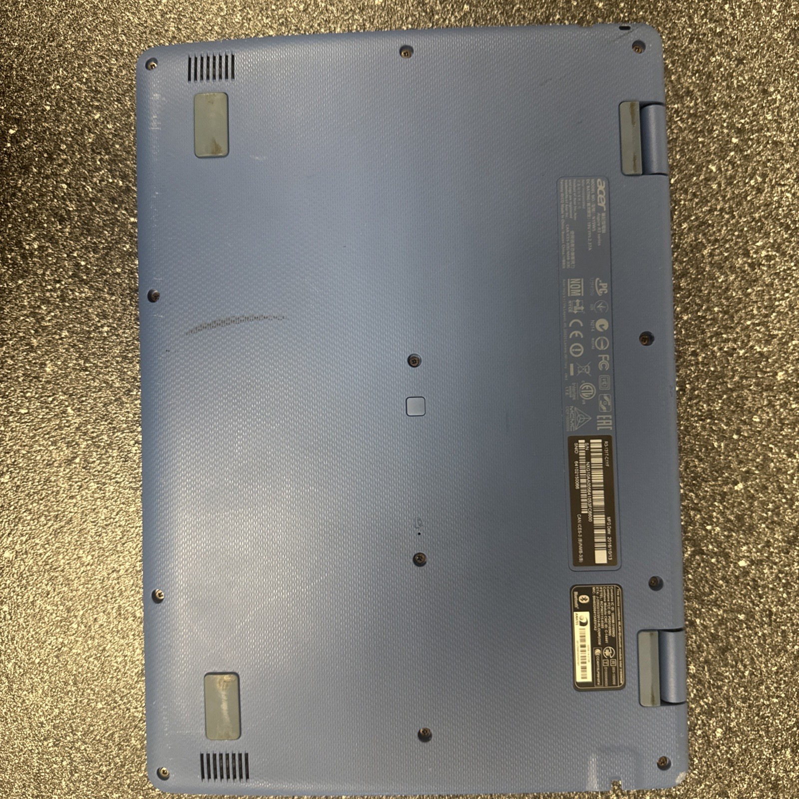 Acer Aspire 11.6″ Touch Screen R3 Series Model #N15W5 BATTERY NOT TESTED/STAINS