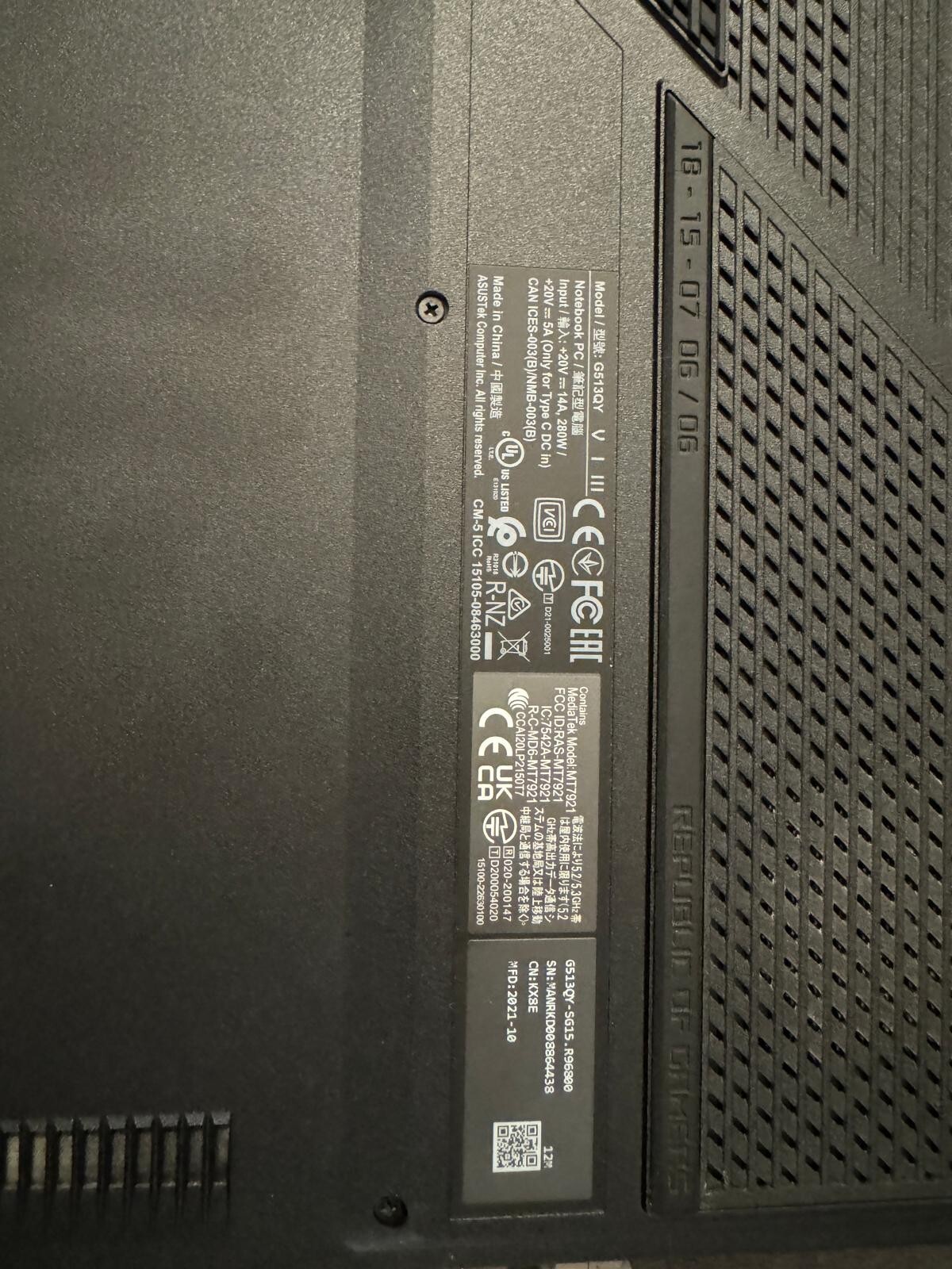 ASUS ROG Strix 15.6″ (1.5TB SSD, AMD Ryzen 9 5000 Series, 4.80GHz, 32GB) Gaming