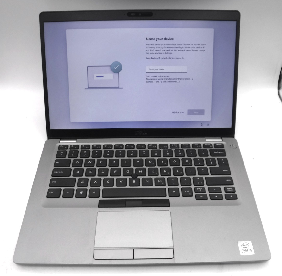 Dell Latitude 5411 i5-10400H 2.6GHz 8GB RAM 14 in 512GB NVMe Win 11 Pro