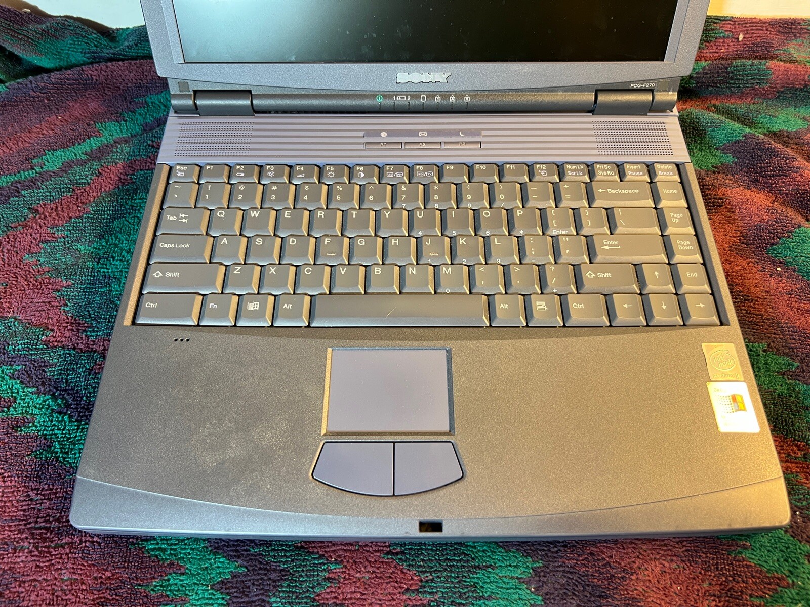 Sony PCG-F270 Laptop Vintage Pentium II