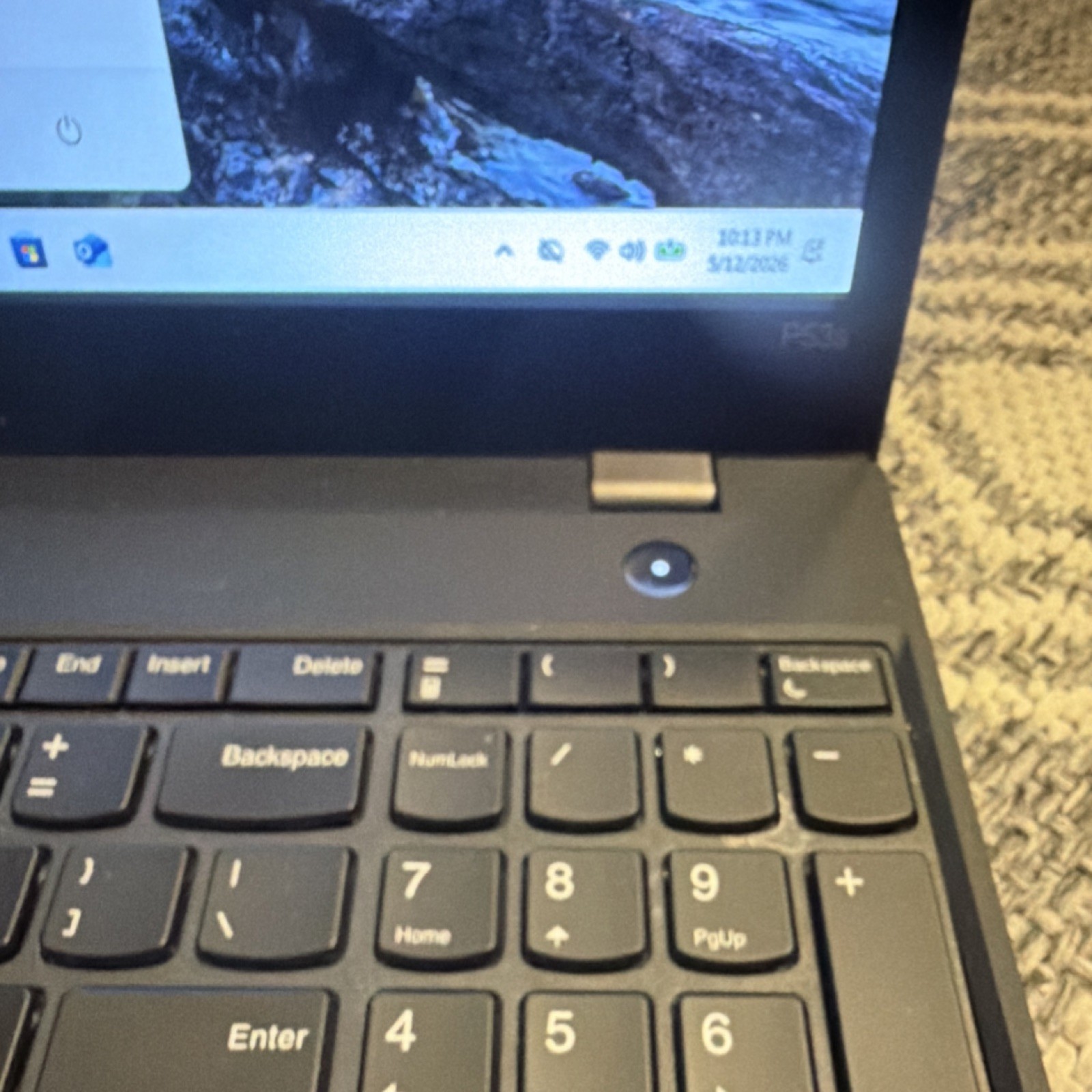 Lenovo ThinkPad P53S 15.6″ Laptop Intel Core i7 Windows 11 Black Wi-Fi Bluetooth