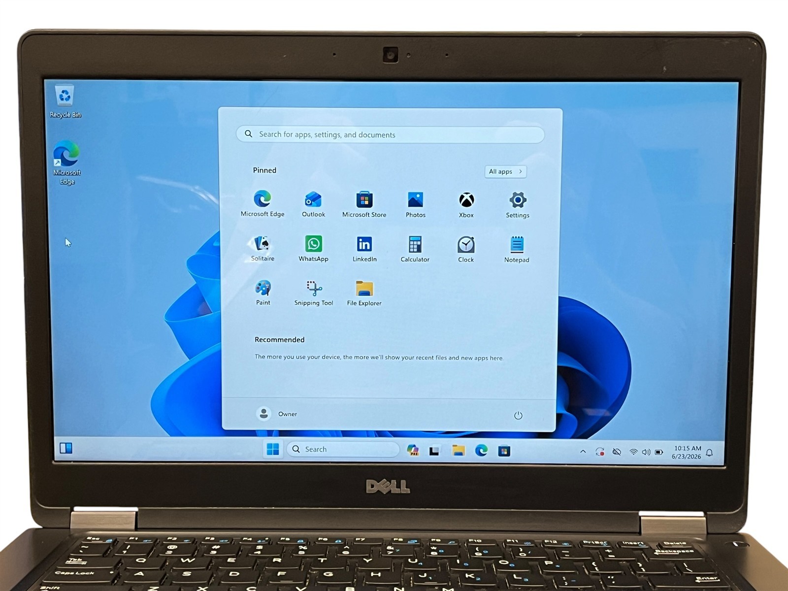 Dell Latitude 5480 i5-6300U 2.40GHz 8GB DDR4 128GB SSD WIN11PRO 14″ Touch Laptop