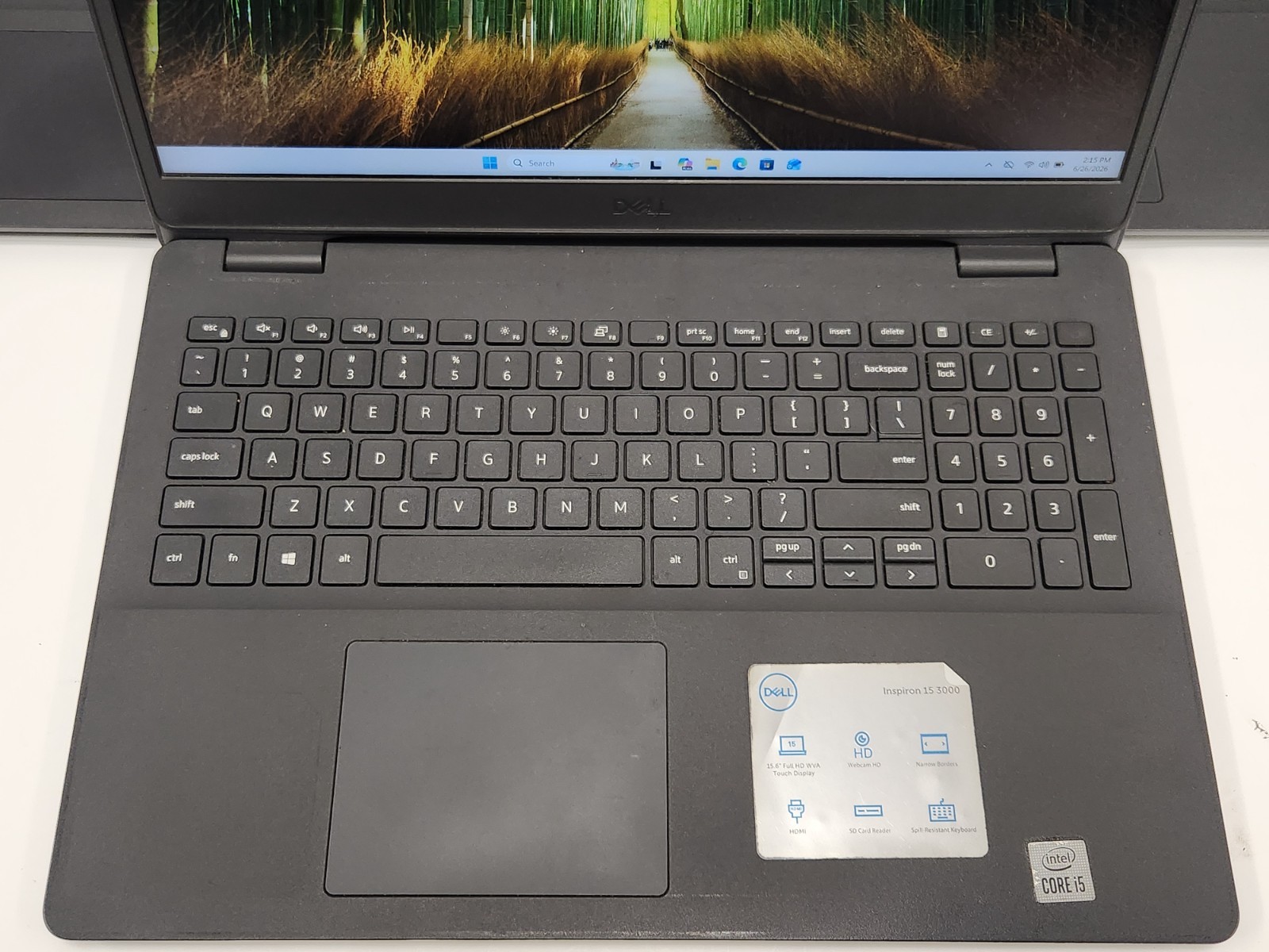 Lot of 3 Dell Inspiron 15 3501 15.6″ Touch i5-1035G1 1.0GHz 8GB 256GB SSD W11P