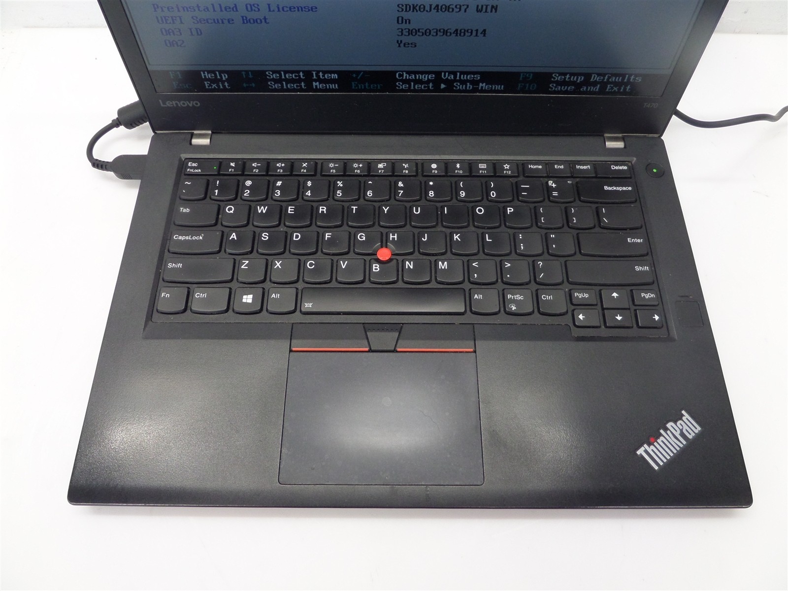 Lenovo Thinkpad T470 14″ w/ Core i5-7300U 2.6GHz 8GB RAM – No HDD/OS