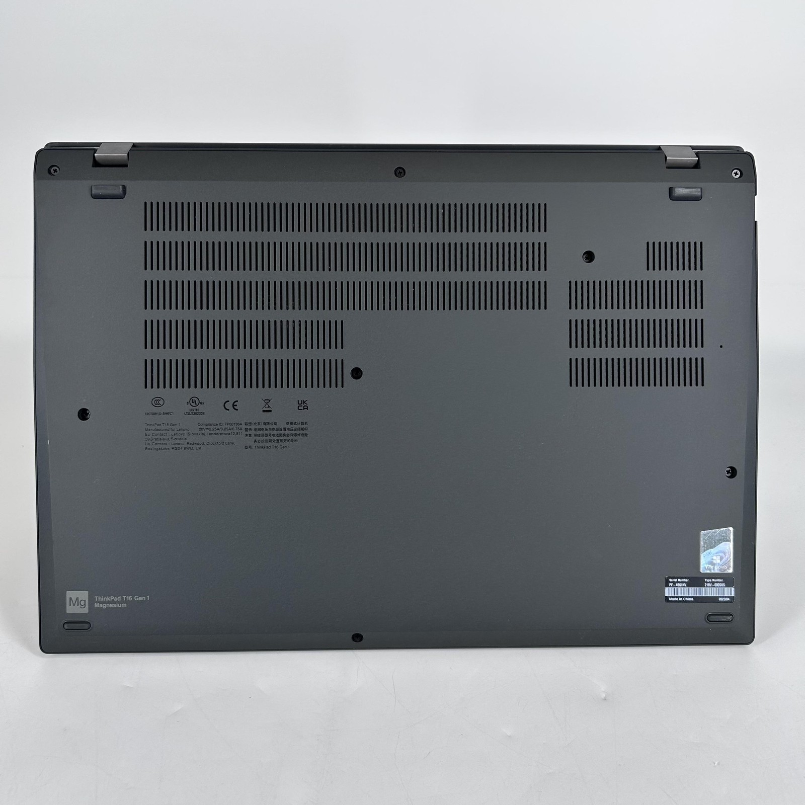 Lenovo ThinkPad T16 Gen 1 FHD+ TOUCH 2.1 GHz i7-1260P 16GB 512GB SSD Very Good
