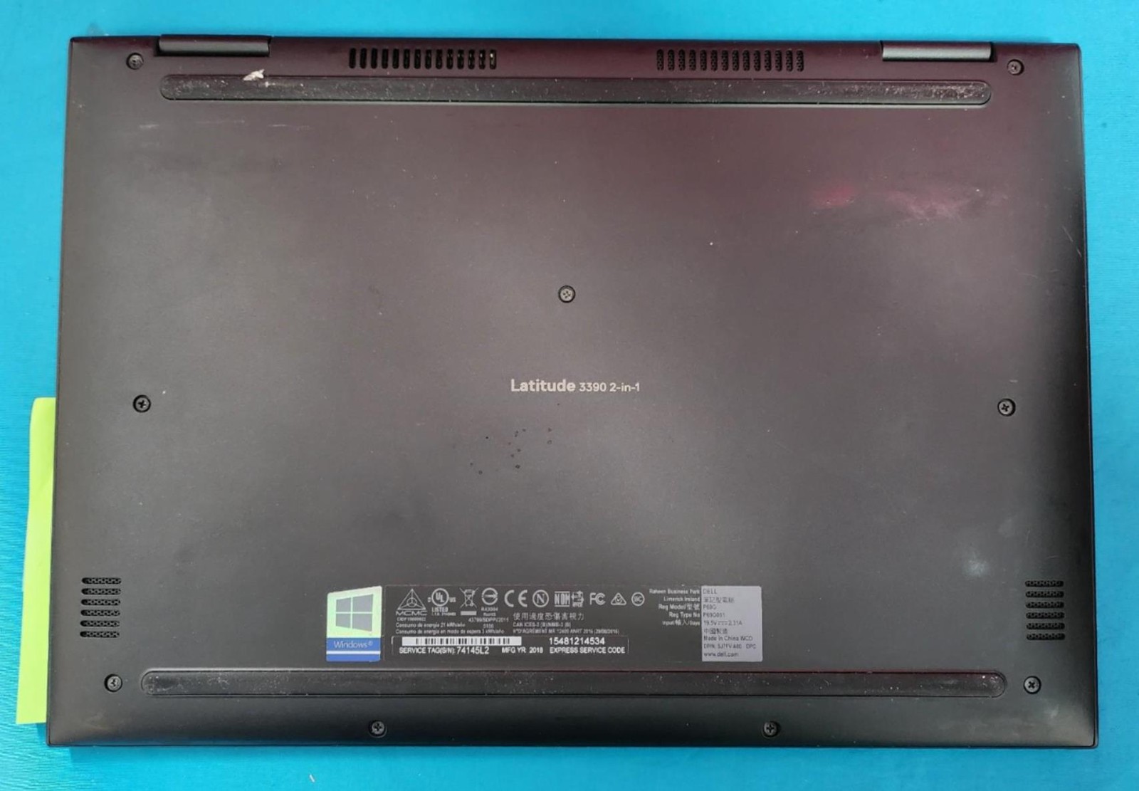 Touch Dell Latitude 3390 2-in-1 13.3″ i3-6006U 4GB RAM 160GB SSD Win11Pro – B