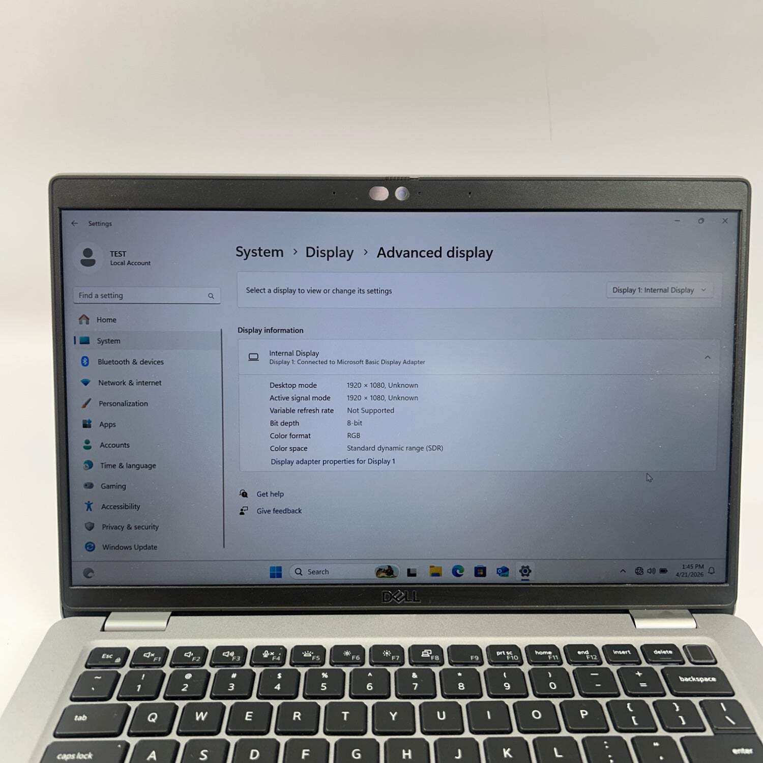 Dell Latittude 5420 P137G 14″ i7-1185G7 3.0GHz 16GB RAM 512GB SSD