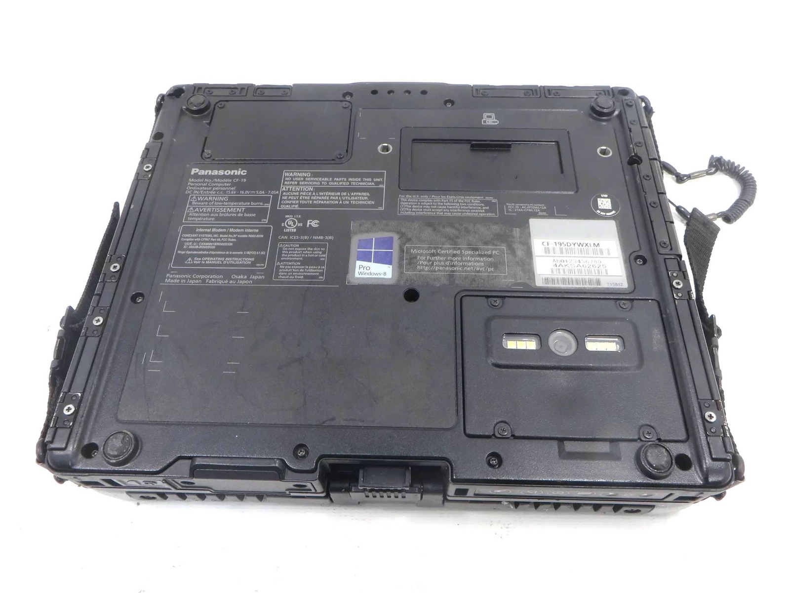 Panasonic CF-19 MK7 Core i5-3340M 2.7GHz 4GB 500GB / No Win/ with Camera