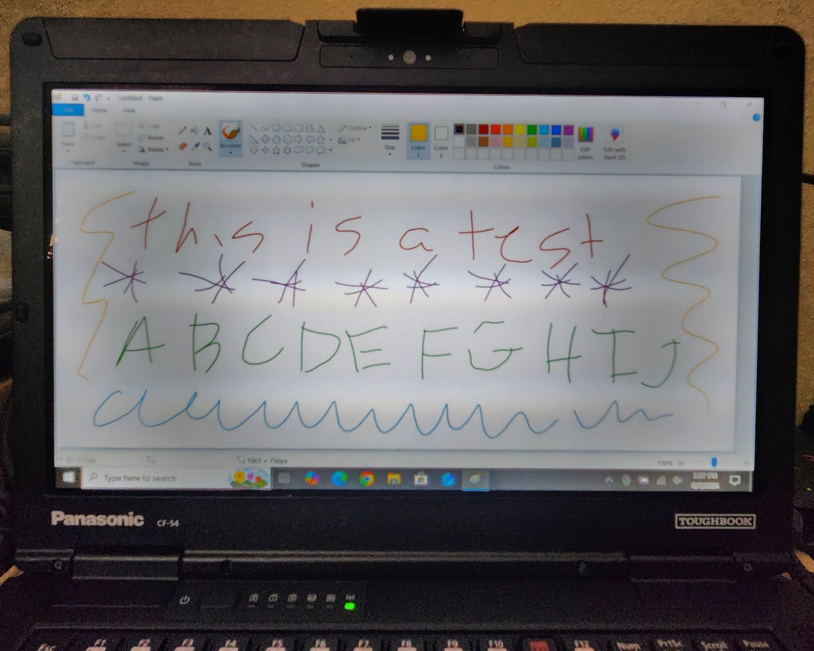 Panasonic Toughbook CF-54 MK3 FHD Touchscreen i5-7300U 8GB 256GB SSD WIN 10 PRO