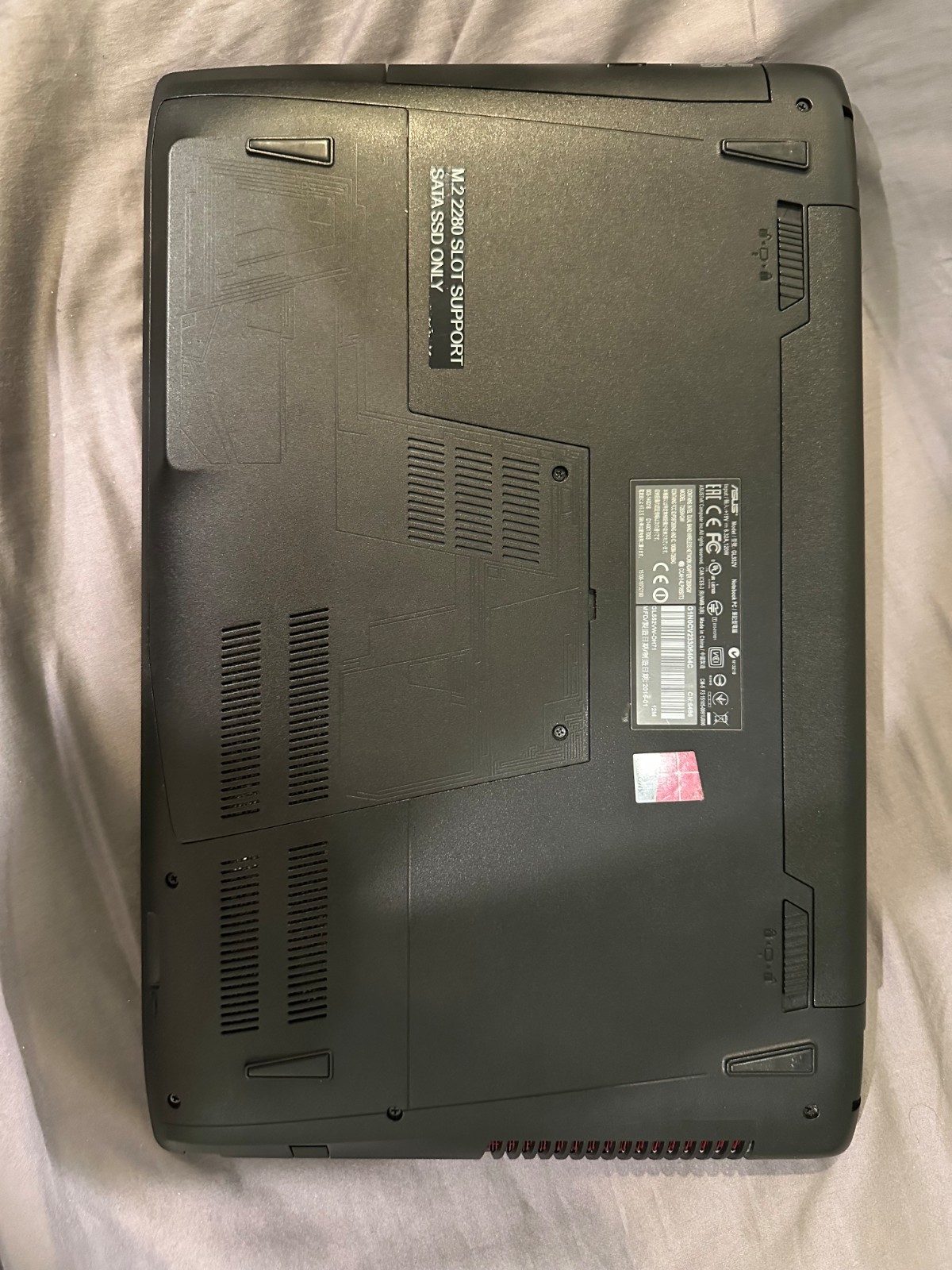 ASUS ROG GL552VW Intel Core i7-6700 GeForce 960M 16GB RAM 1TB HDD 256GB NVME