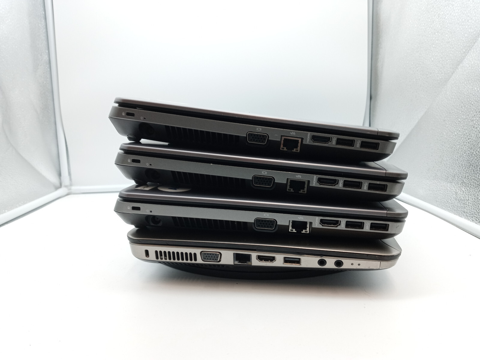 Lot of 4 HP ProBook (4440S), Pavilion Dm4 Laptop AS IS #77