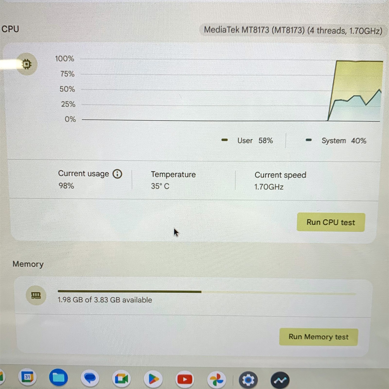 Acer R13 CB5-312T N16Q10 13″ FHD Mediatek MT8173 1.70GHz 4GB 32GB SSD ChromeOS