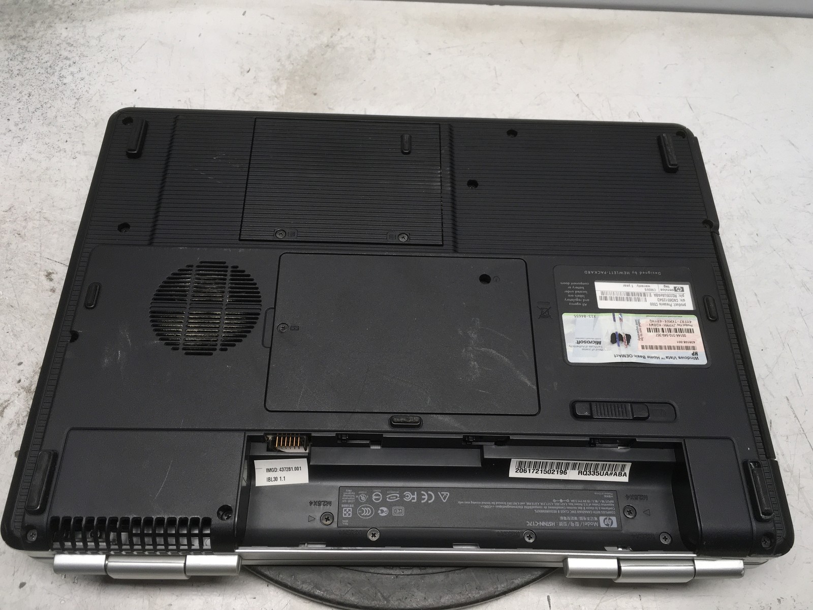 Compaq Presario C502US Intel Celeron M 440 1.86GHz 2 GB NO HDD No Batt