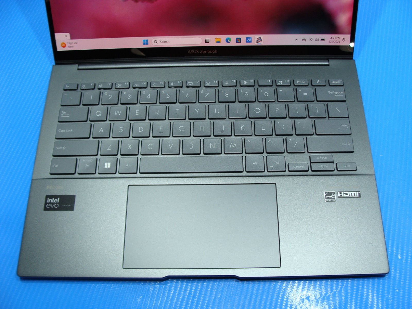 Asus ZenBook Q415MA 14″FHD+ TOUCH ultra 5 125H 3.6GHz 8GB 512GB SSD Win 11H +PA