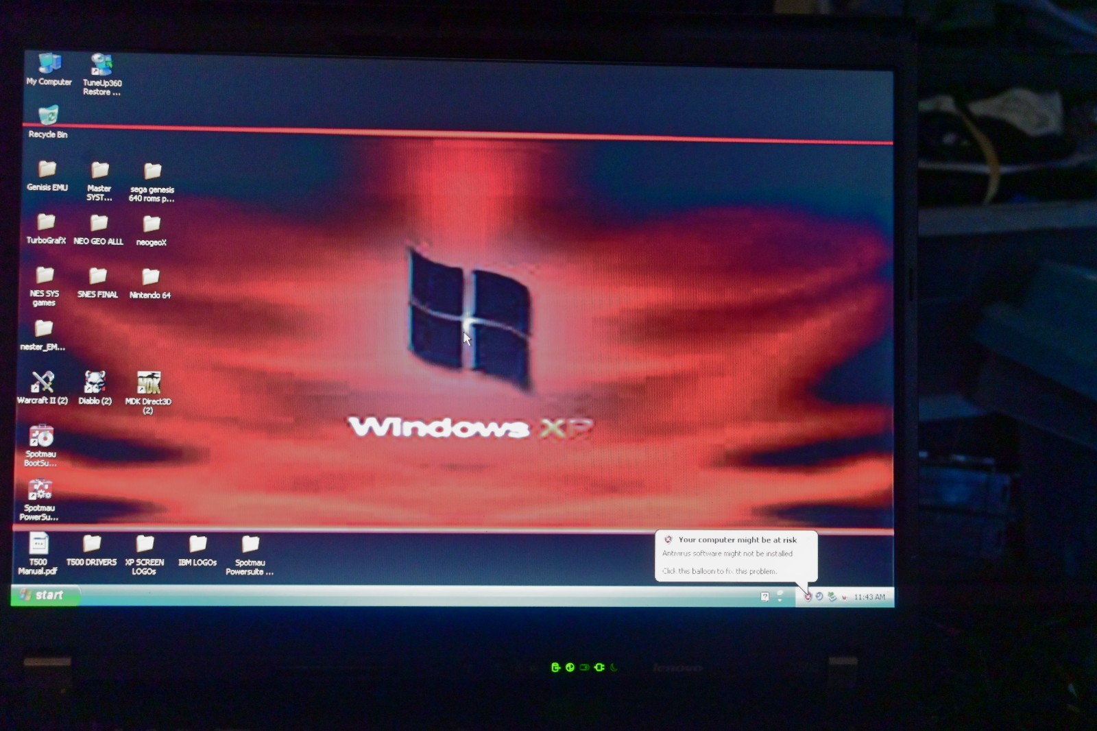 RETRO Gaming + 2.4Ghz DUO++ 500gb HD+ATI Radeon video*** MAX PERFORMANCE GAMES