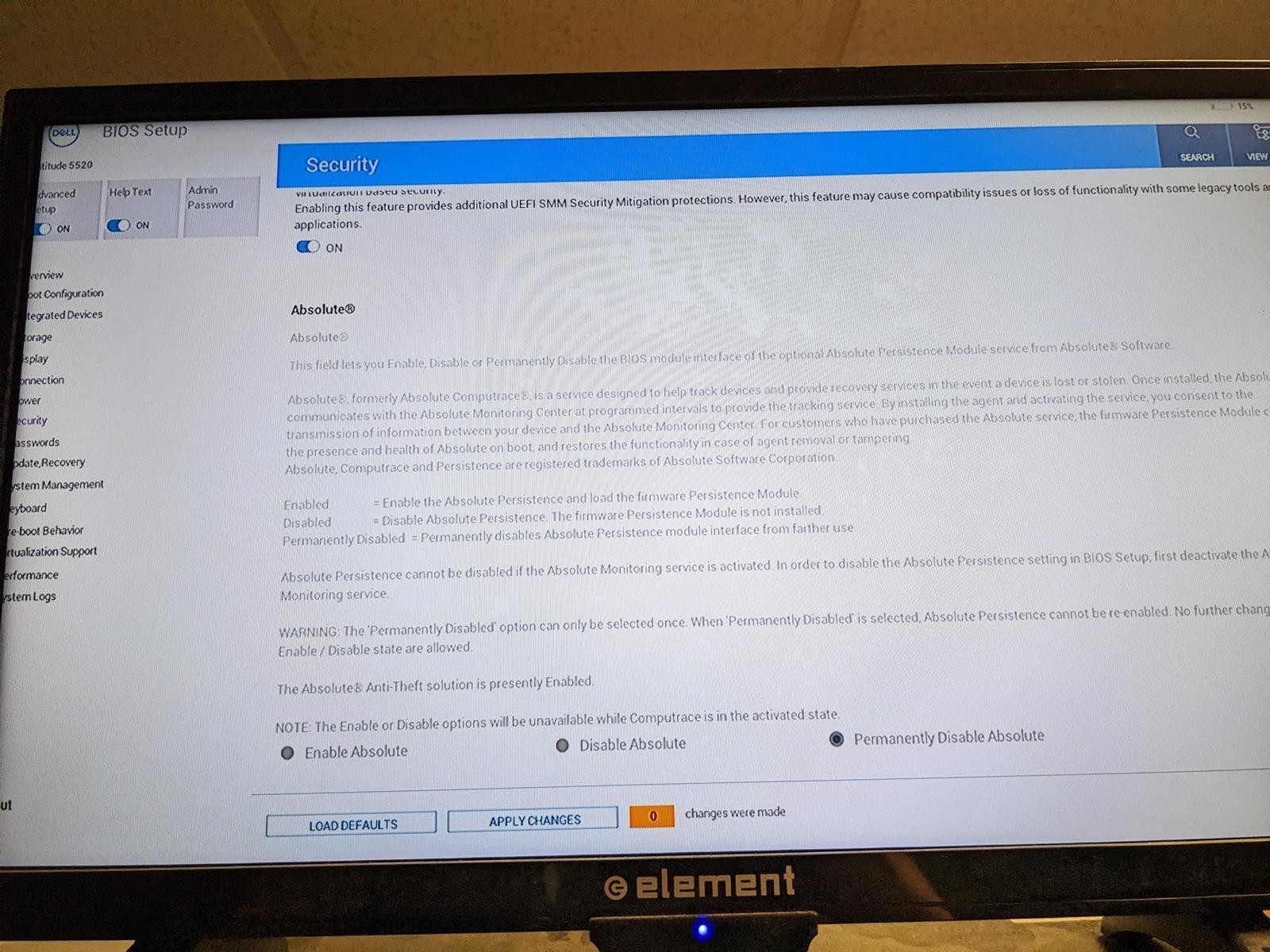 DELL LATITUDE 5520 i7-1185G7 @ 3.0GHz, 4GB RAM, NO HDD/OS – (FOR PARTS)