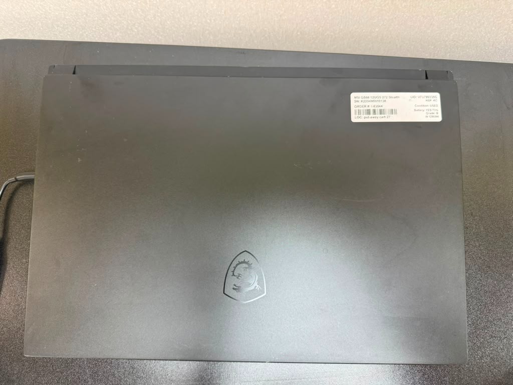 MSI GS66 Stealth 15.6″ QHD 240Hz | Core i9-12900H | 16GB RAM | 1TB SSD | RTX 307