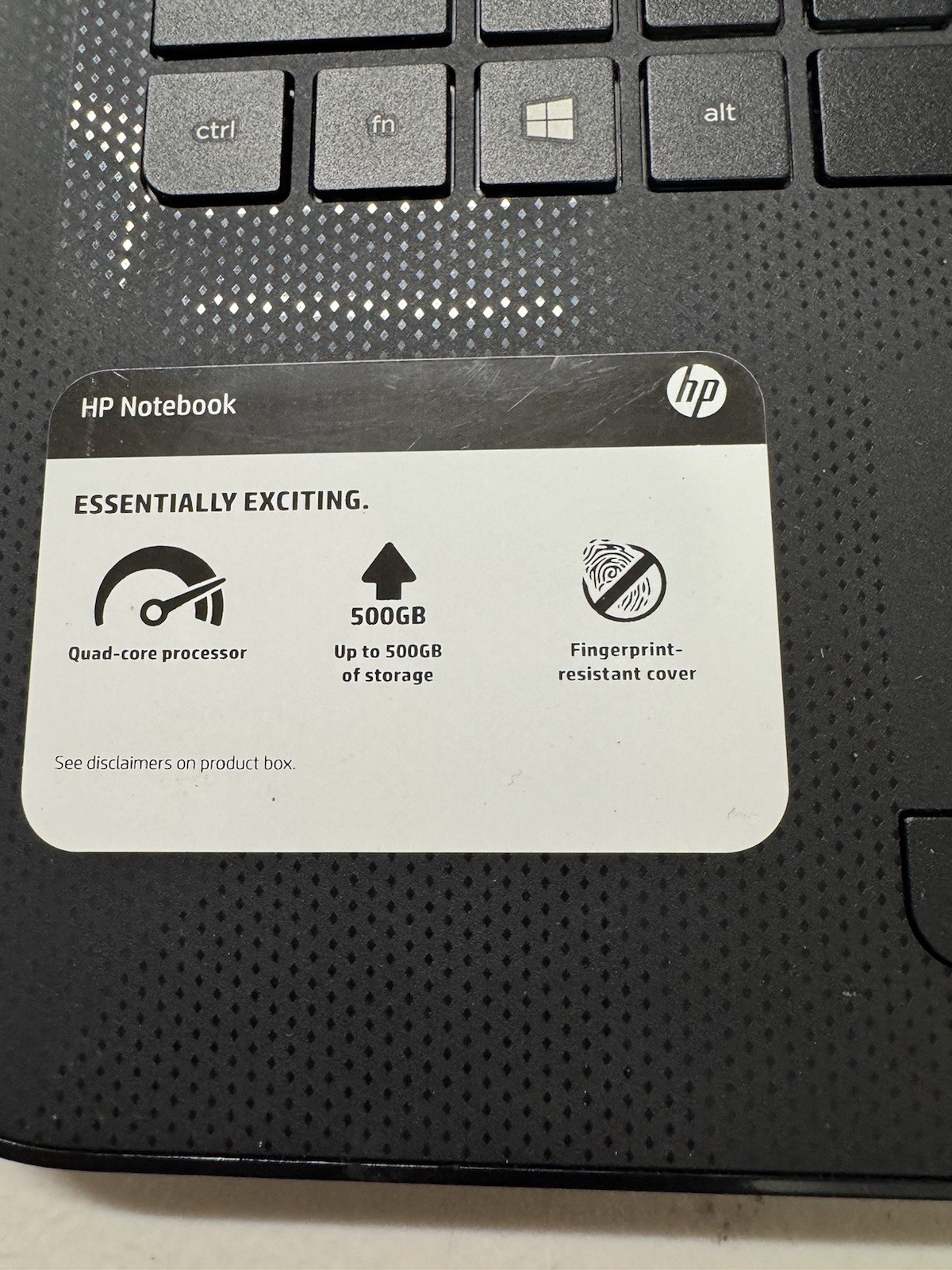 HP 15 Laptop AMD A6 4GB 500GB 15.6″ Parts/Repair No Charger