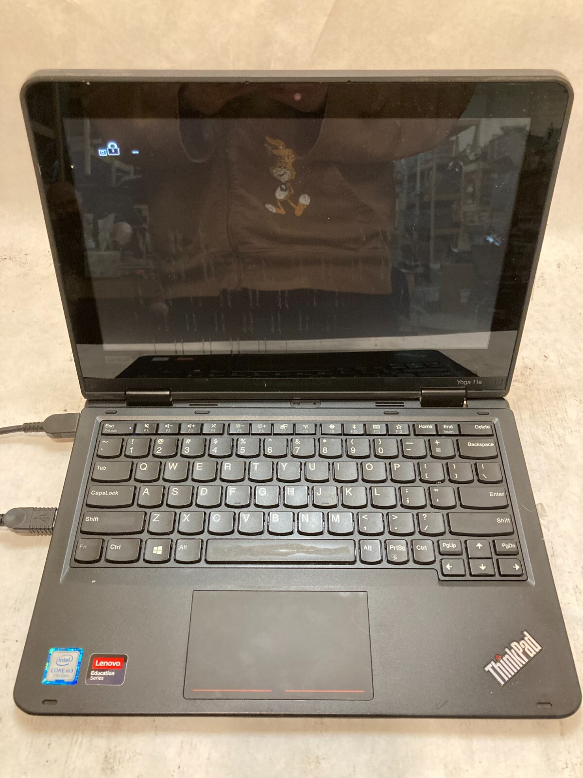 Lenovo ThinkPad Yoga 11e Laptop 11″ Intel Core m3 7th Gen DAMAGED LOCKED BIOS-PP