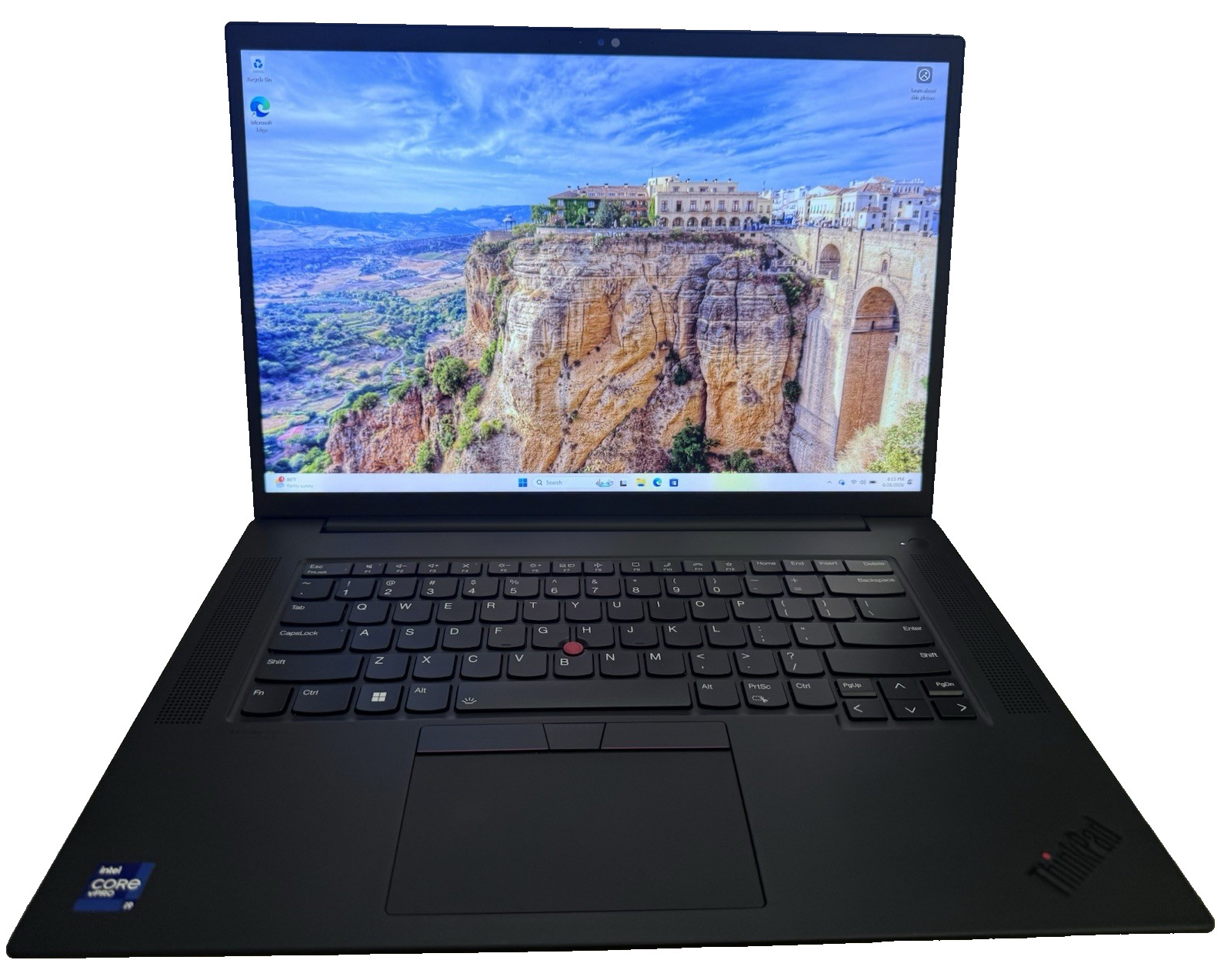 Lenovo ThinkPad P1 Gen 4 i9-11950H 2TB SSD 32GB MEM RTX 3080 16GB Win11Pro WQXGA