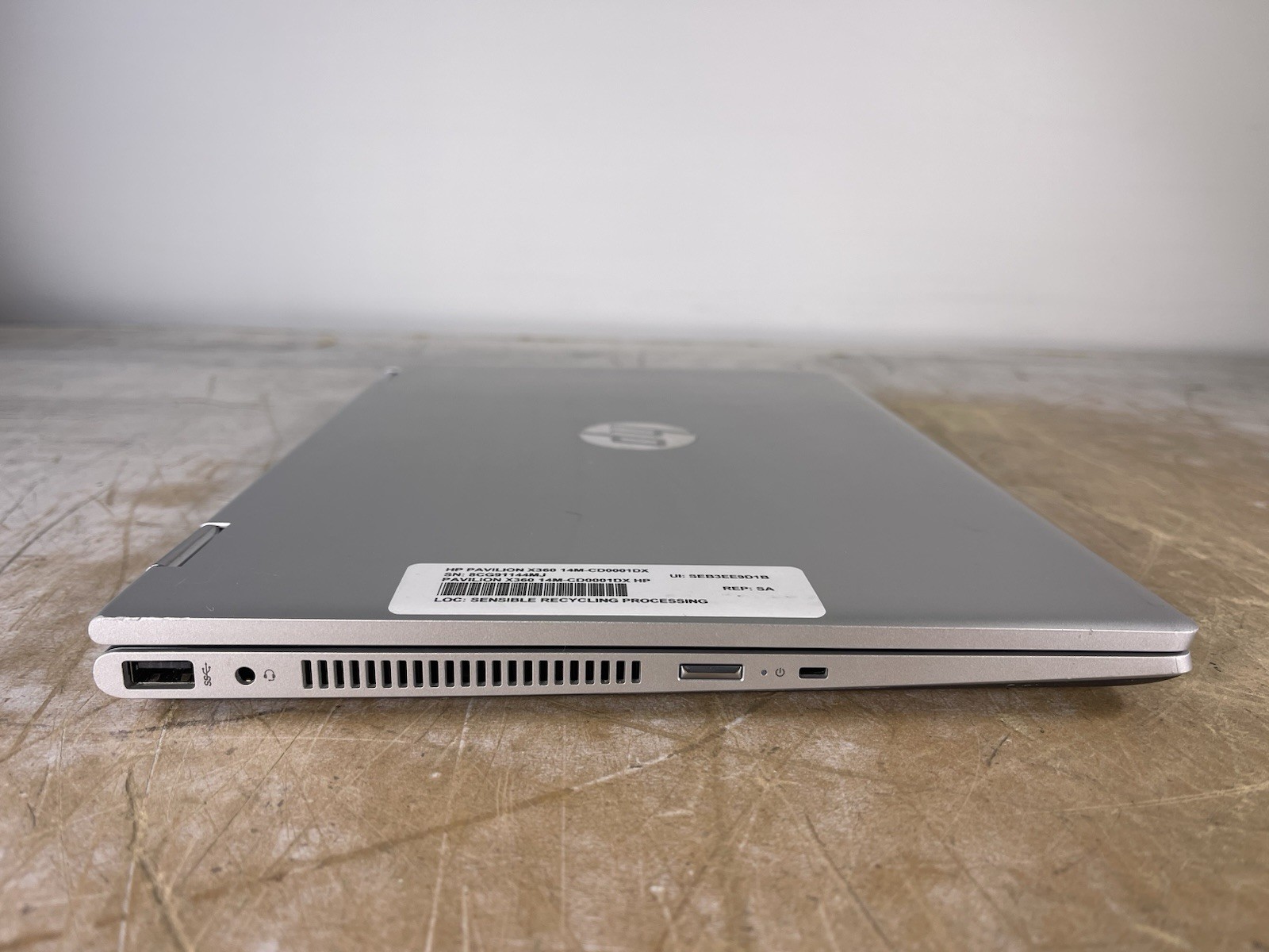 HP PAVILION X360 14M-CD0001DX i3-8130U @ 2.20GHz, 8GB RAM, NO HDD/OS