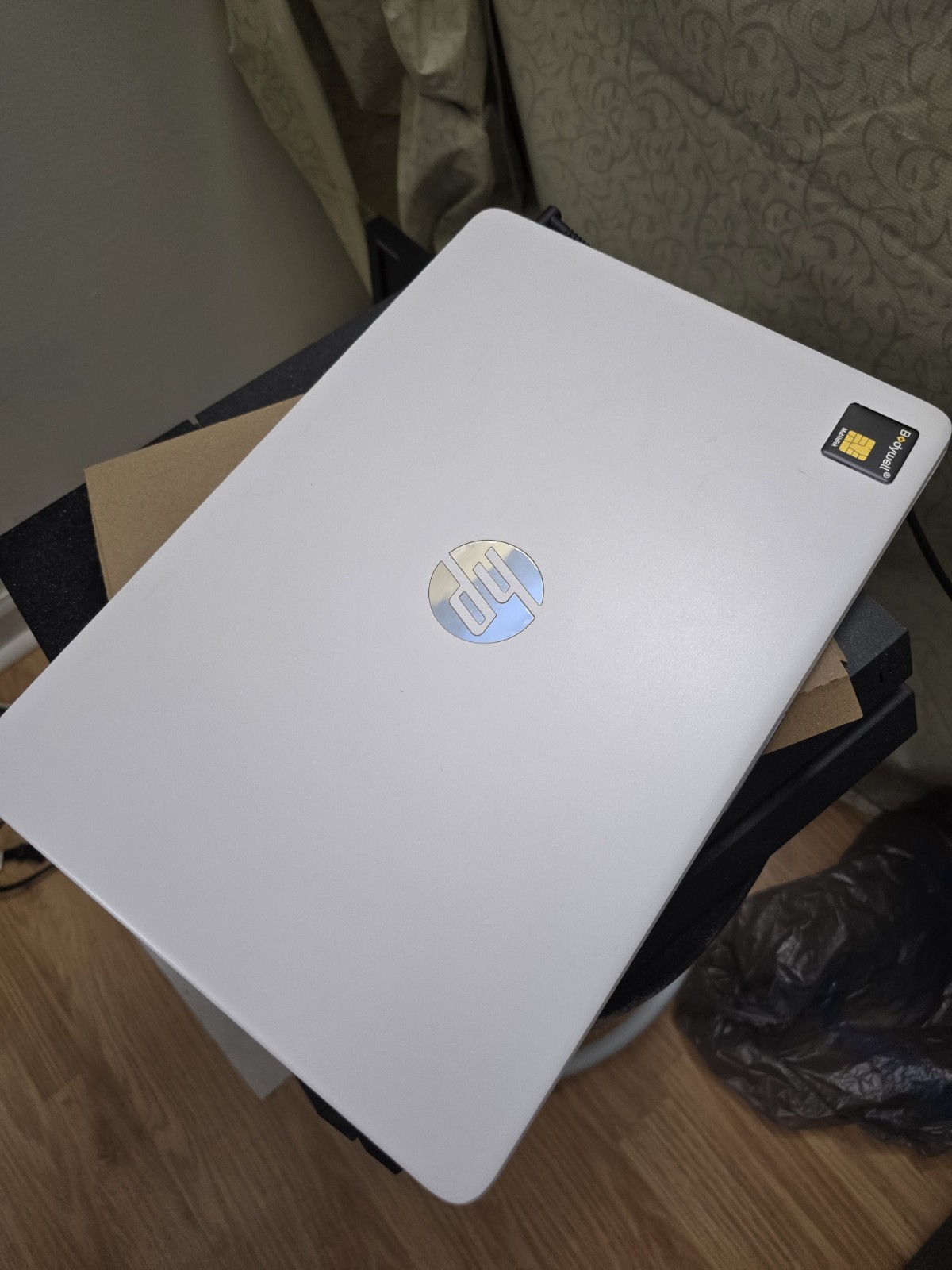 HP 14-dq0052dx Laptop 14″ N4120 4GB RAM 64GB eMMC Win 11 Home With Charger