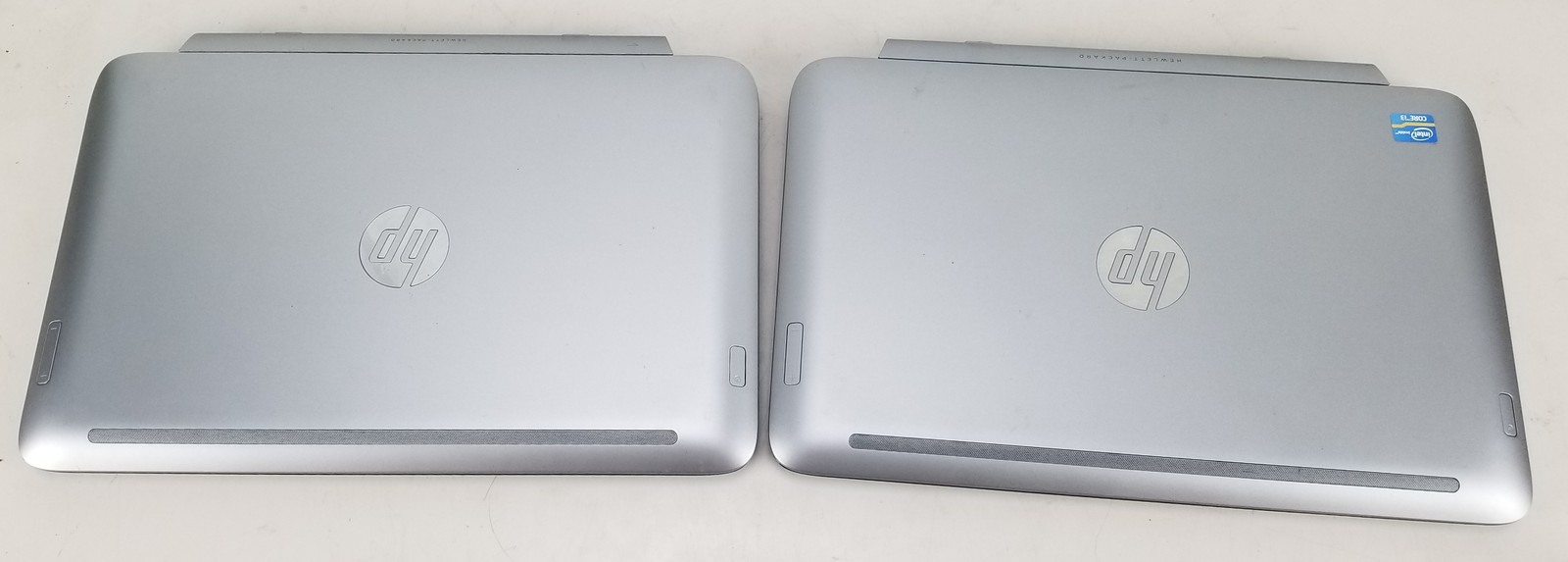 Lot of 2 HP Split x2 i3-3229Y @ 1.40GHz 4GB 128GB SSD WIN 10 HOME BAD BATTERY