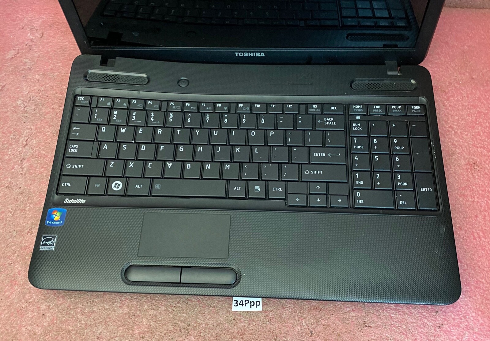Toshiba Satellite C655 Laptop_Intel Pentium B960 CPU @ 2.20 GHz_4GB RAM_620GB HD