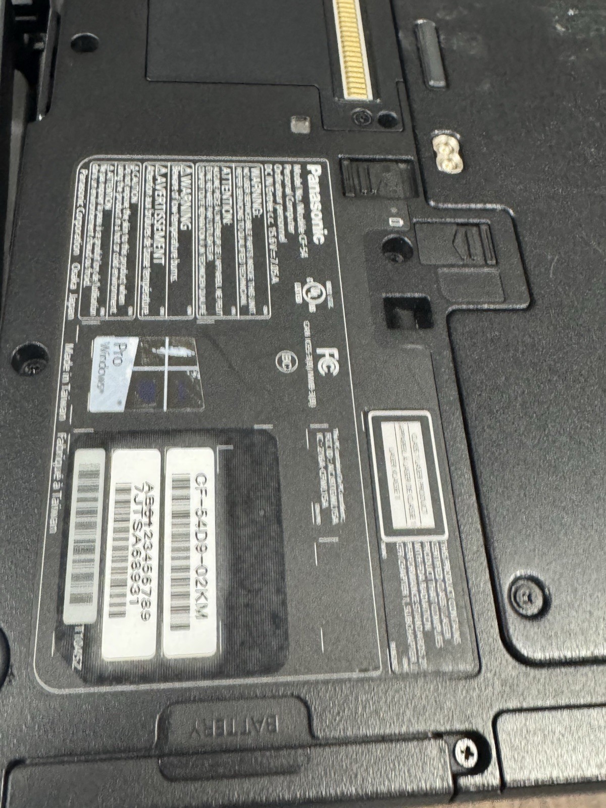 Panasonic ThoughBook CF-54, Core i5 6th Gen, 8gb Ram, boot To Bios Grade A…