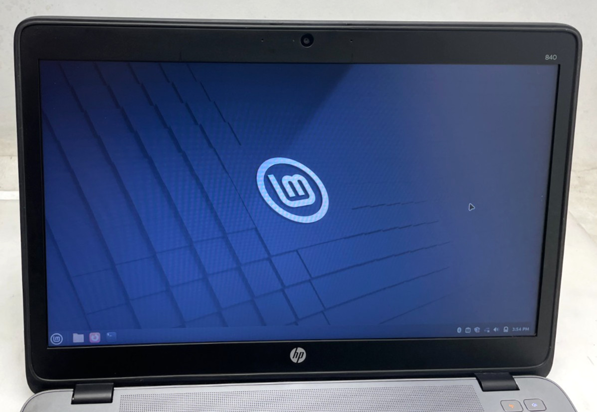 HP EliteBook 840 G1 14″ i5-4200U 8gb Ram 128gb SSD Linux OS “Good” Bttry