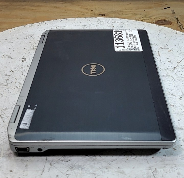 DELL LATITUDE E6330 Laptop Intel I5-3320M 4GB SEE NOTES