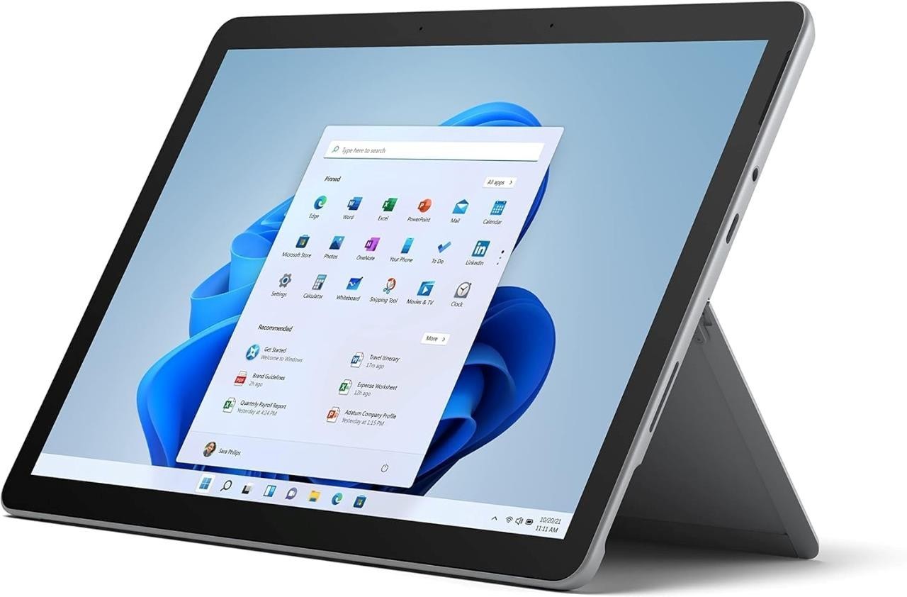 Microsoft Surface Go 2 1926 10.5″ Pentium 4425Y 1.7GHz 8GB RAM 128GB SSD, Silver