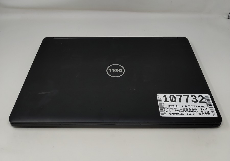 DELL LATITUDE 5580 Laptop Intel I5-6300U 8GB 500GB SEE NOTES