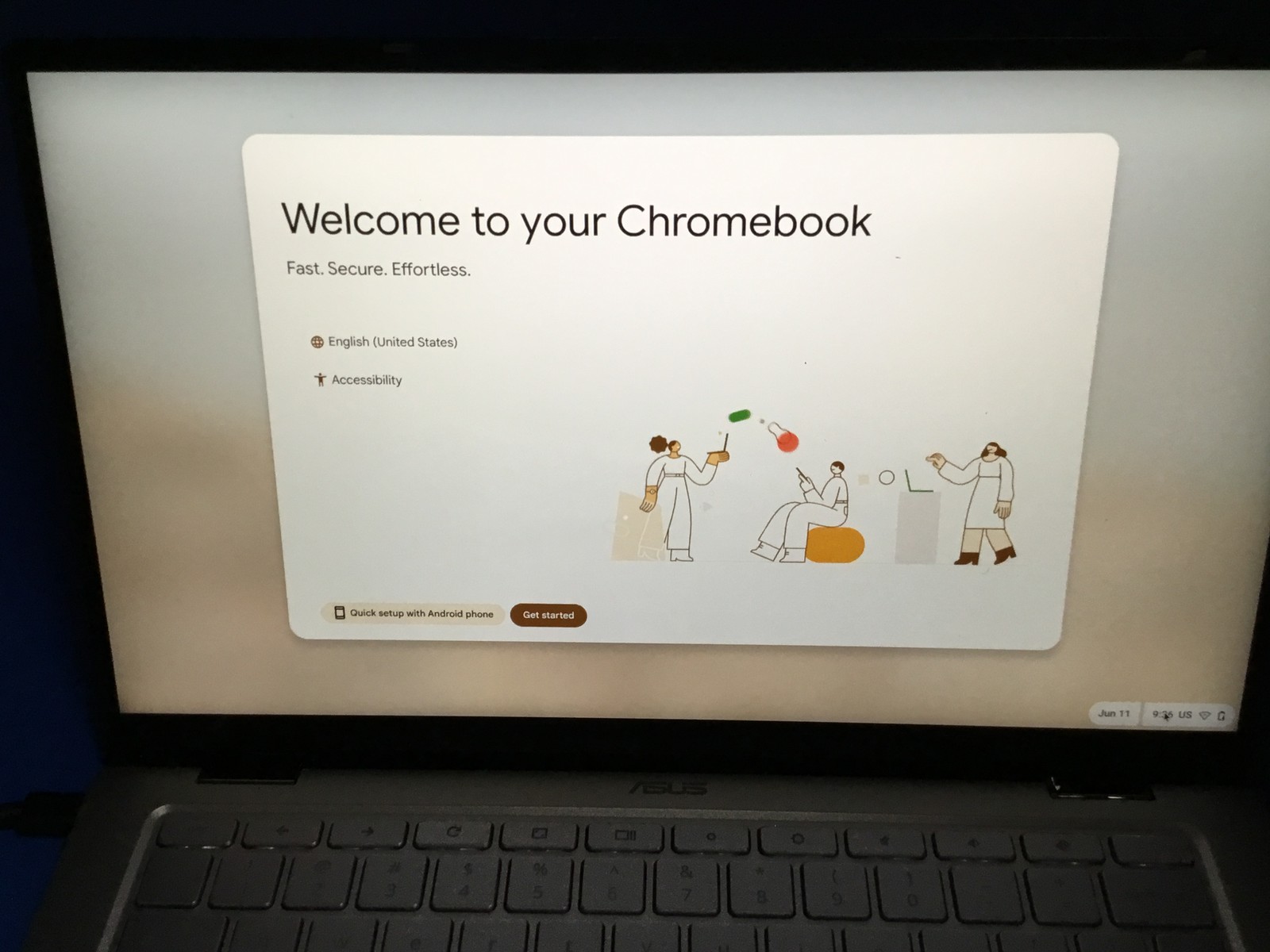 ASUS Chromebook C433T 14″ Full HD Touch 1.1GHz m3-8100Y 4GB RAM 64GB eMMC RESET