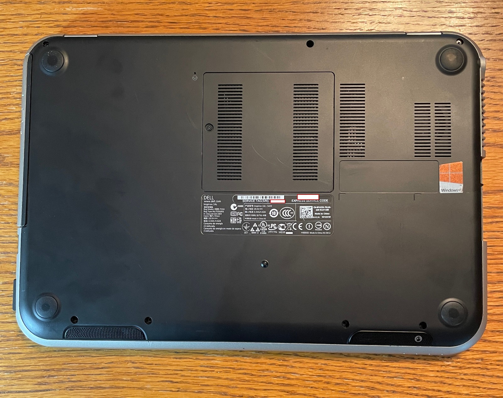 DELL INSPIRON 14Z-5423 Laptop 14z-5423 14″ i5 Win11 Pro25H2/Office 2021/extra-11