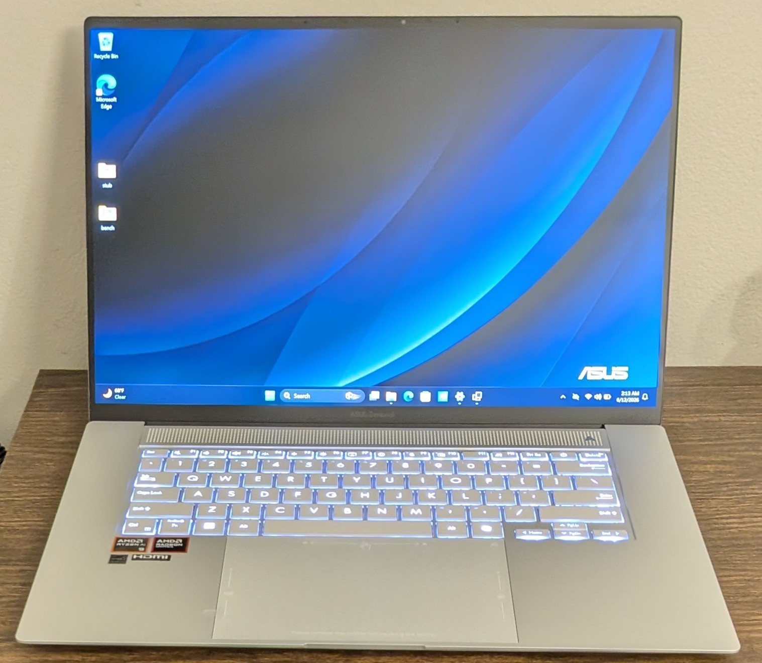 ASUS Zenbook S 16 3K 120Hz OLED Touch (Ryzen AI 9 365, 24GB RAM, 1TB SSD) White