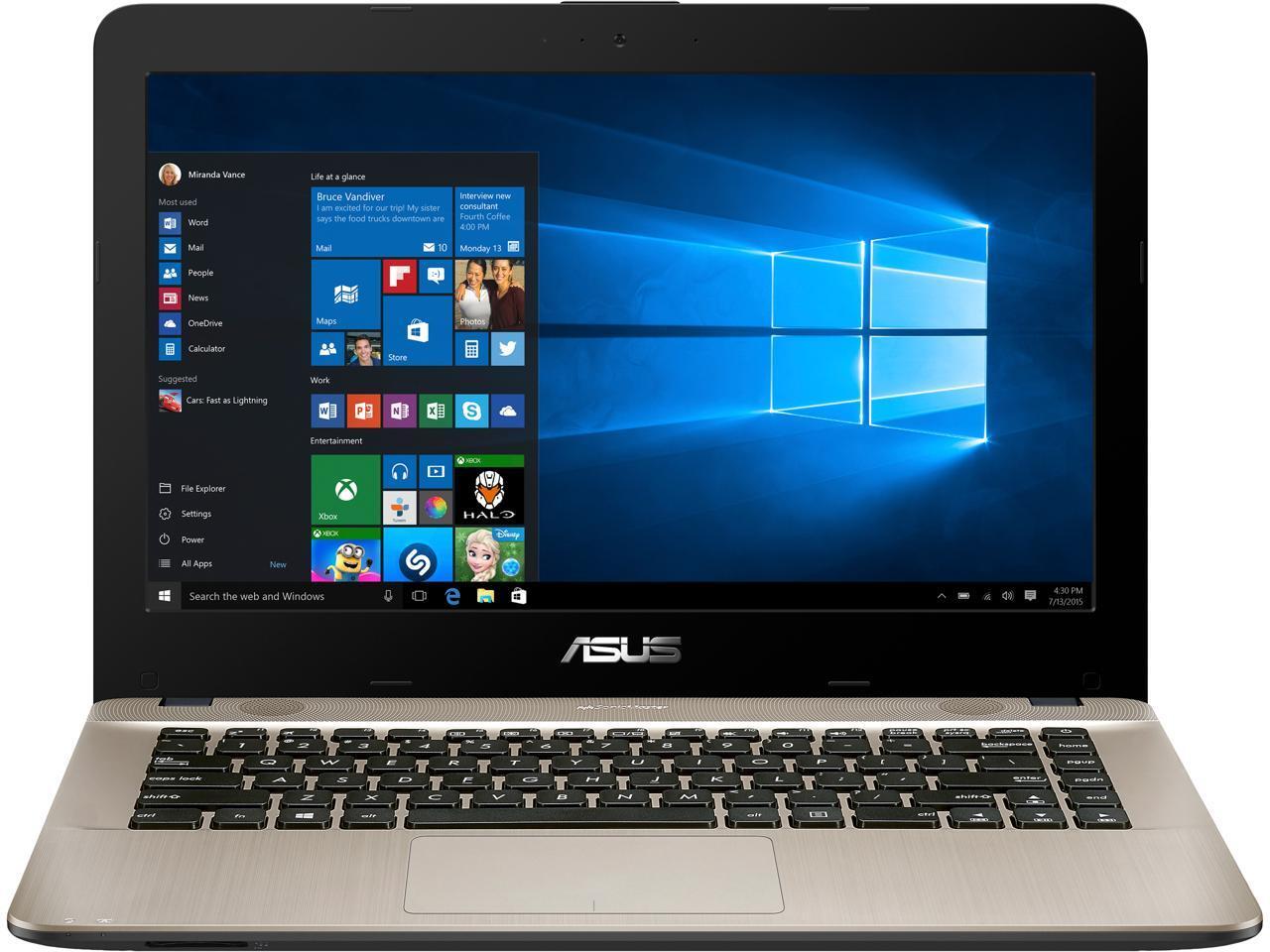 Asus F441BA-DS95 14″ FHD Laptop AMD A9-9425 3.1 GHz 8GB 256GB SSD W10 D GRADE