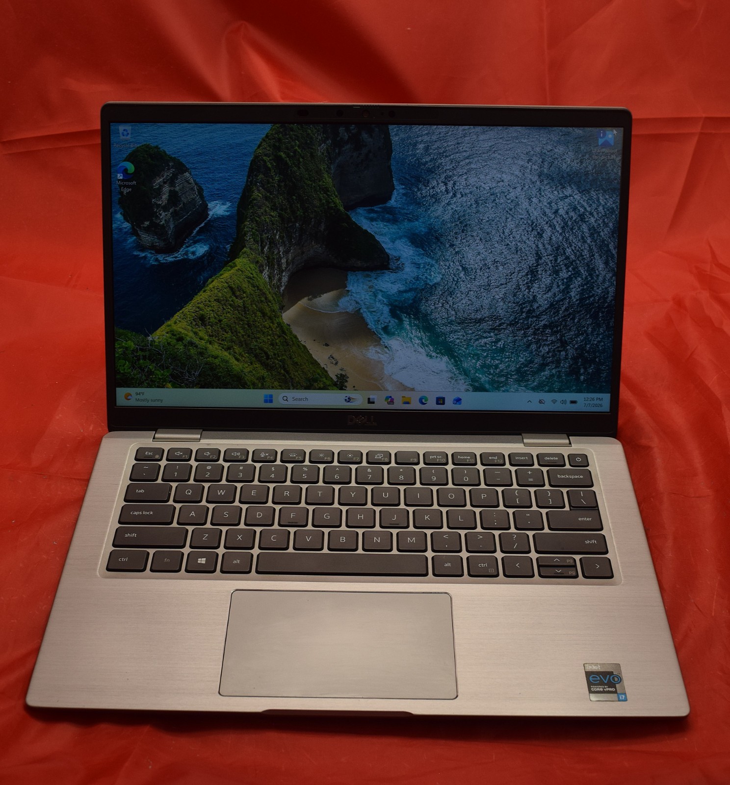 Latitude 7420 i7-1185G7 – 16GB RAM -1TB NVMe – Win 11 Pro – Works Great Clean