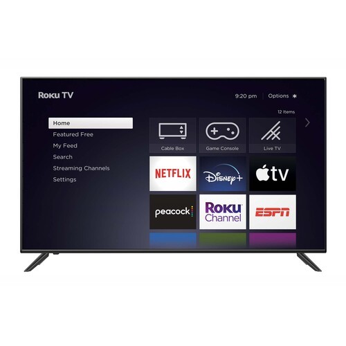 JVC TV LT-50MAW595 50" Class 4K UHD DLED Smart Roku TV