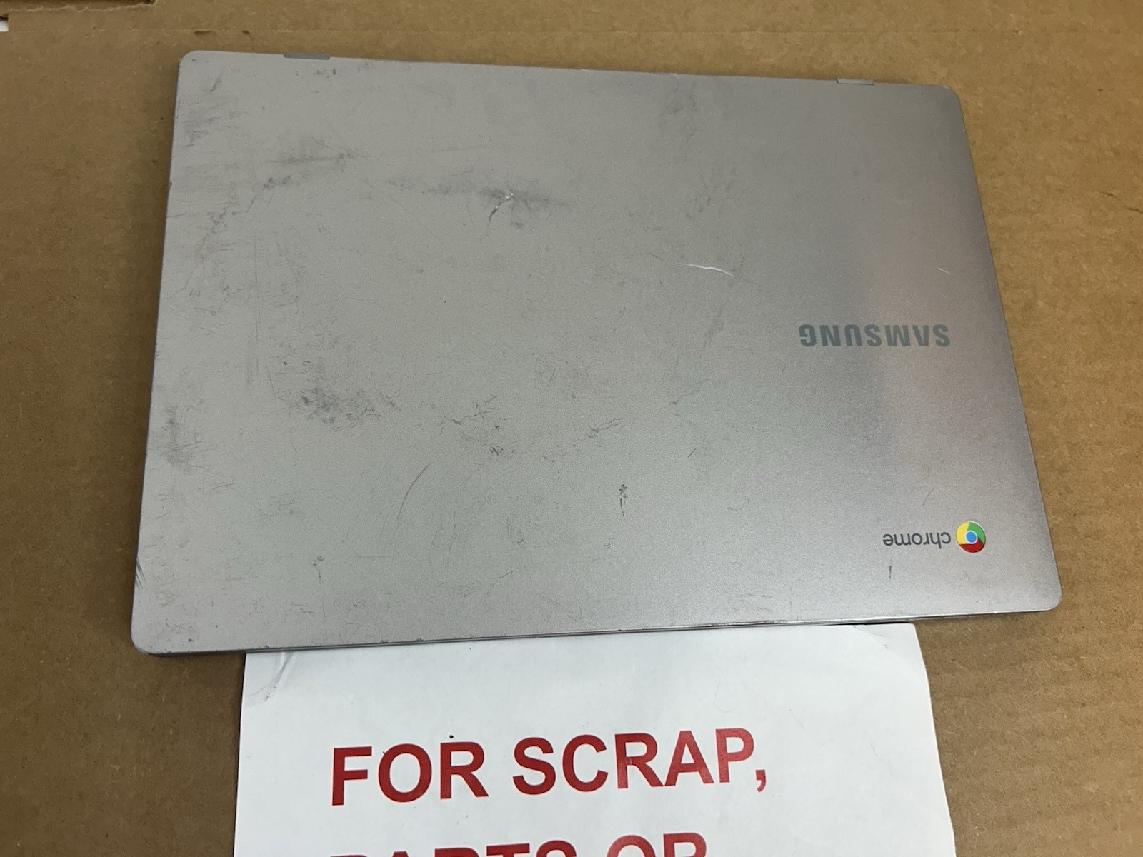 SAMSUNG XE310XBA Chromebook 4 11.6″ , NO Power Cable(Poor Surface)