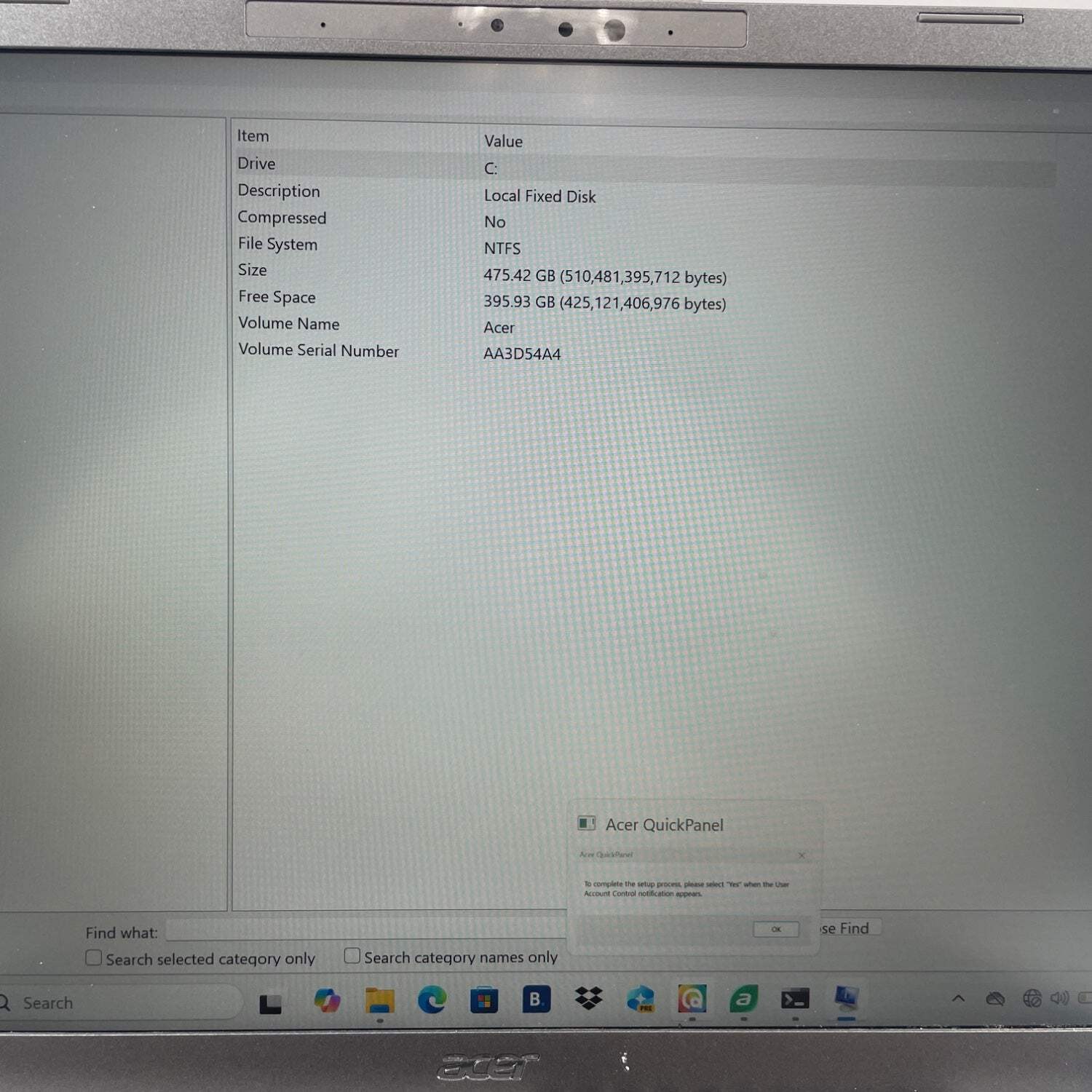 Acer Aspire 14 AI N24Q14 Core Ultra 5 226V 2.1GHz 16GB RAM 512GB Intel Arc A370M