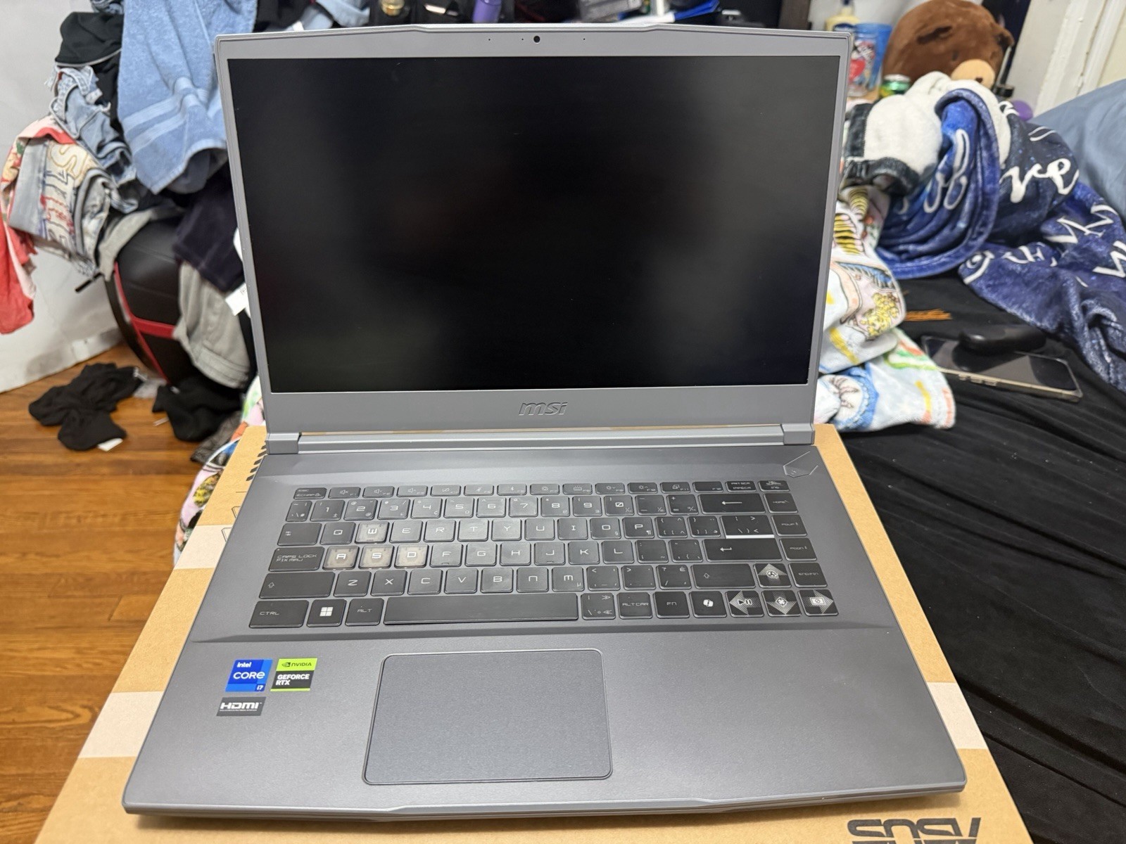 MSI – THIN 15 15.6” 144 hz / Comes With Charger / 4050 / Intel Core i7-13620H